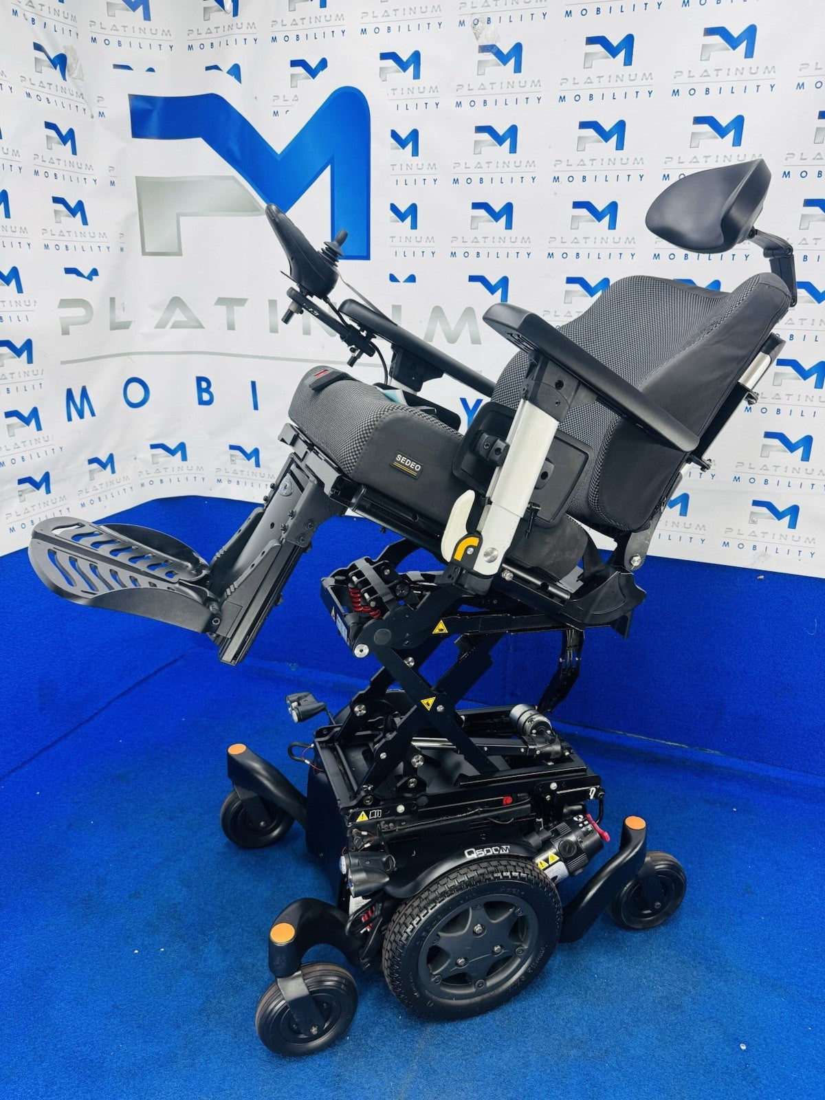 SUNRISE QUICKIE Q500 M 6MPH ELECTRIC WHEELCHAIR RISE MOBILITY POWERCHAIR 1082