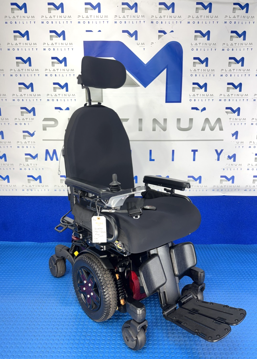 Quantum Edge 3 Stretto Powerchair – 4mph, Tilt Compact Electric Wheelchair 2901