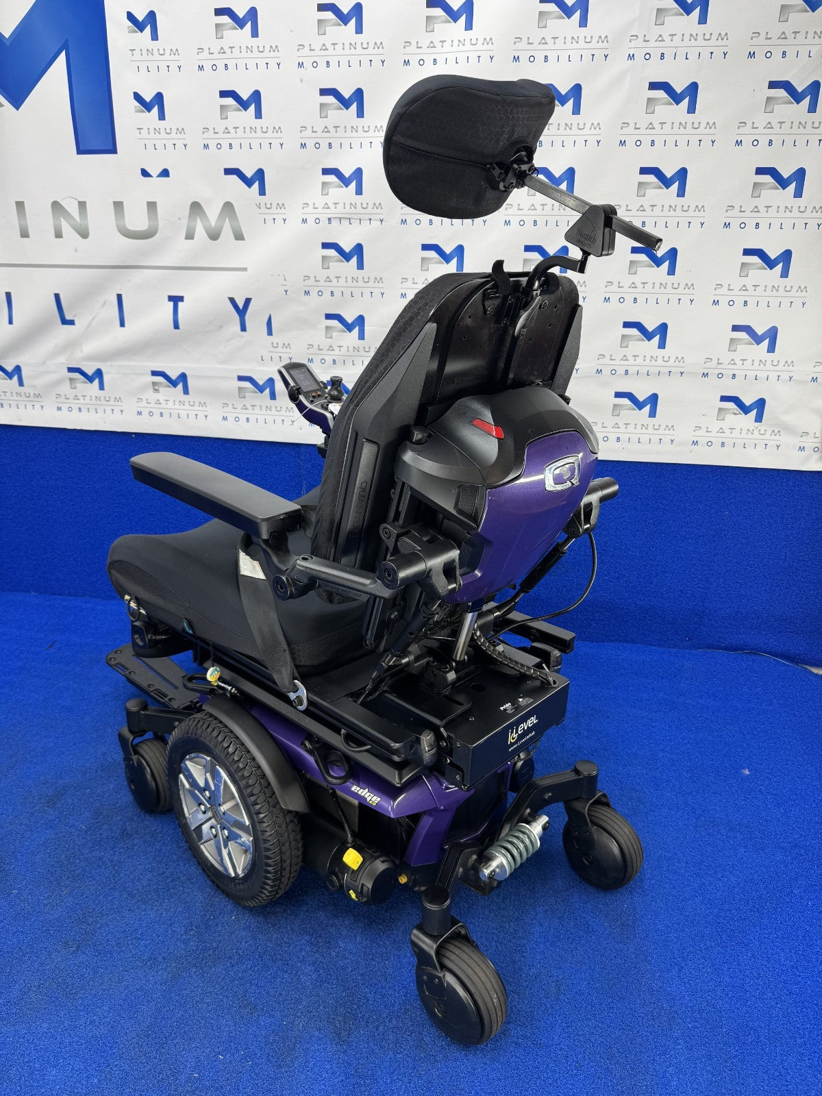 PRIDE QUANTUM Q6 EDGE 2.0 i-LEVEL 6 MPH ELECTRIC MOBILITY POWERCHAIR 1395