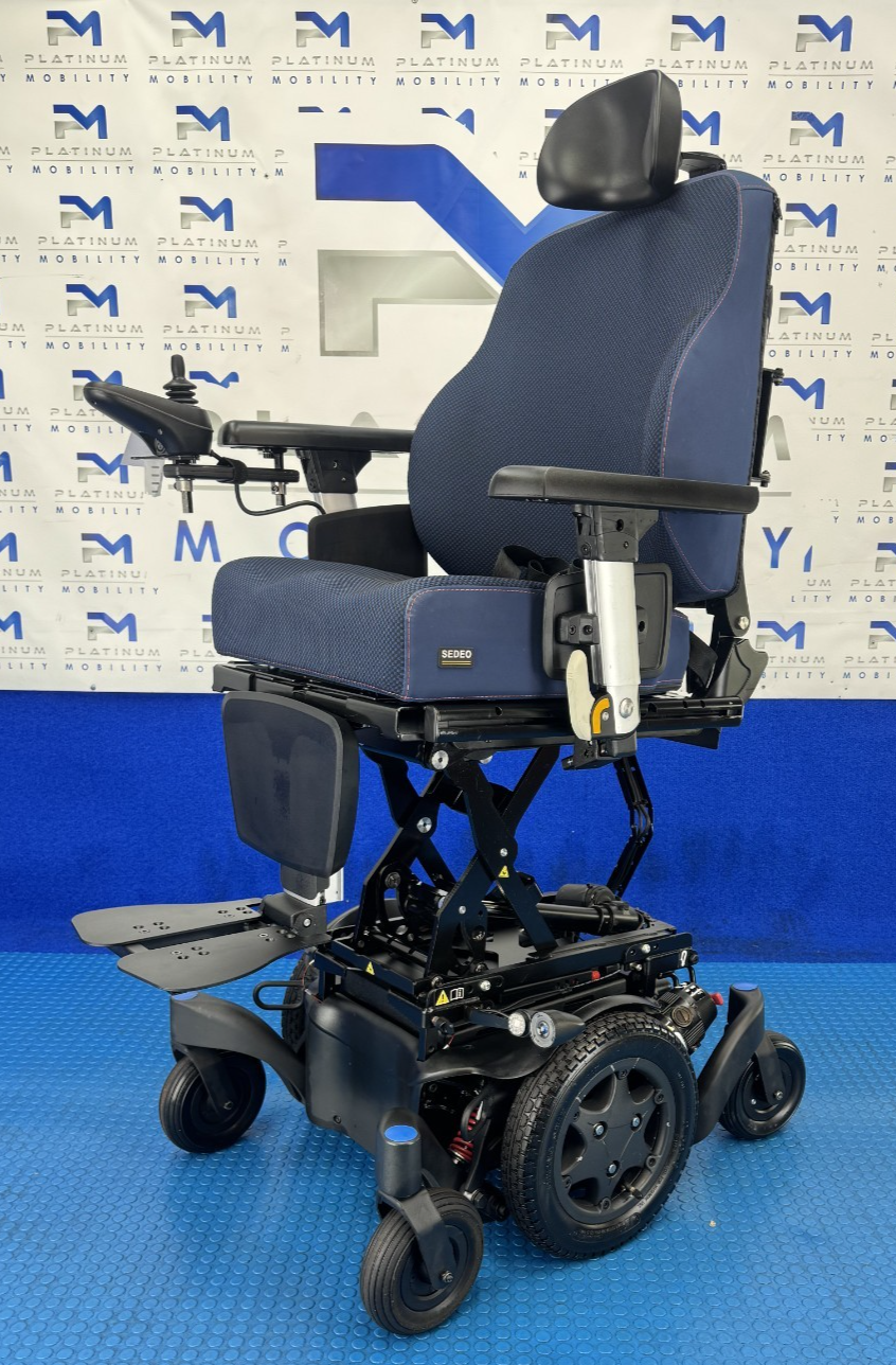 SUNRISE QUICKIE Q500M 6MPH ELECTRIC WHEELCHAIR RISER POWERCHAIR 2280