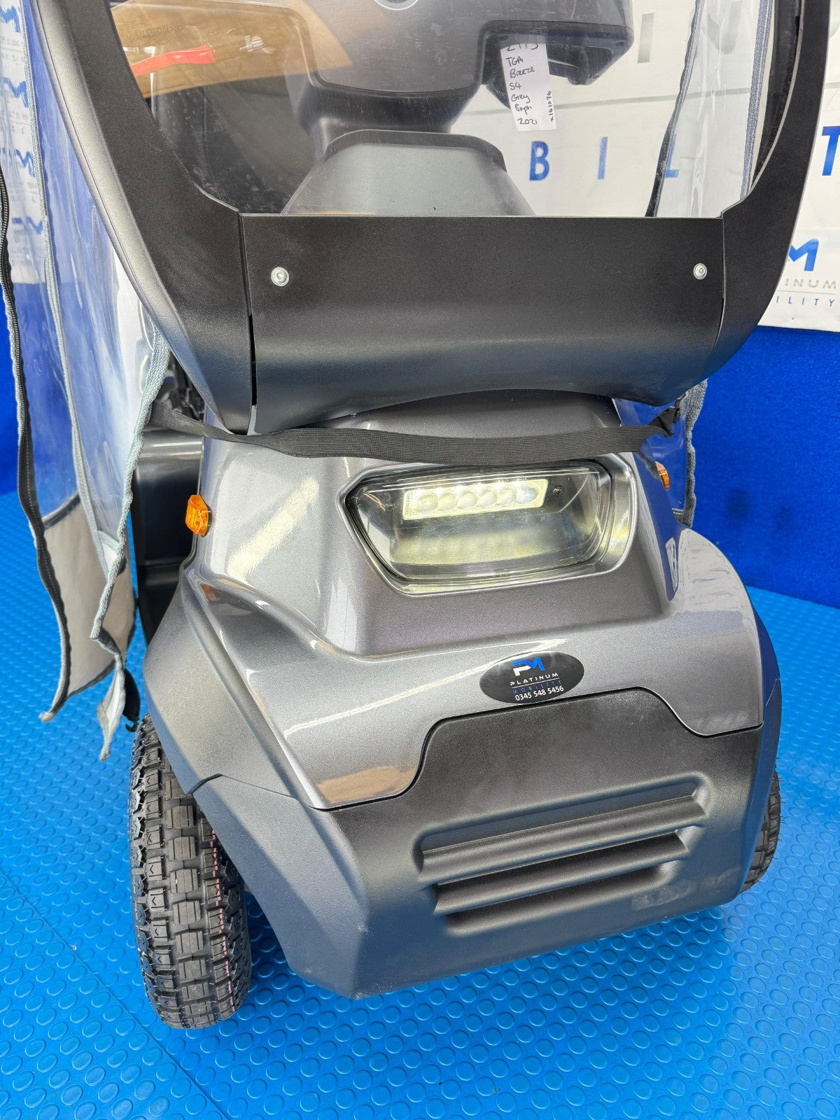 TGA Breeze S4 Canopy 8mph Road All Terrain Mobility Scooter Hard Top 2113