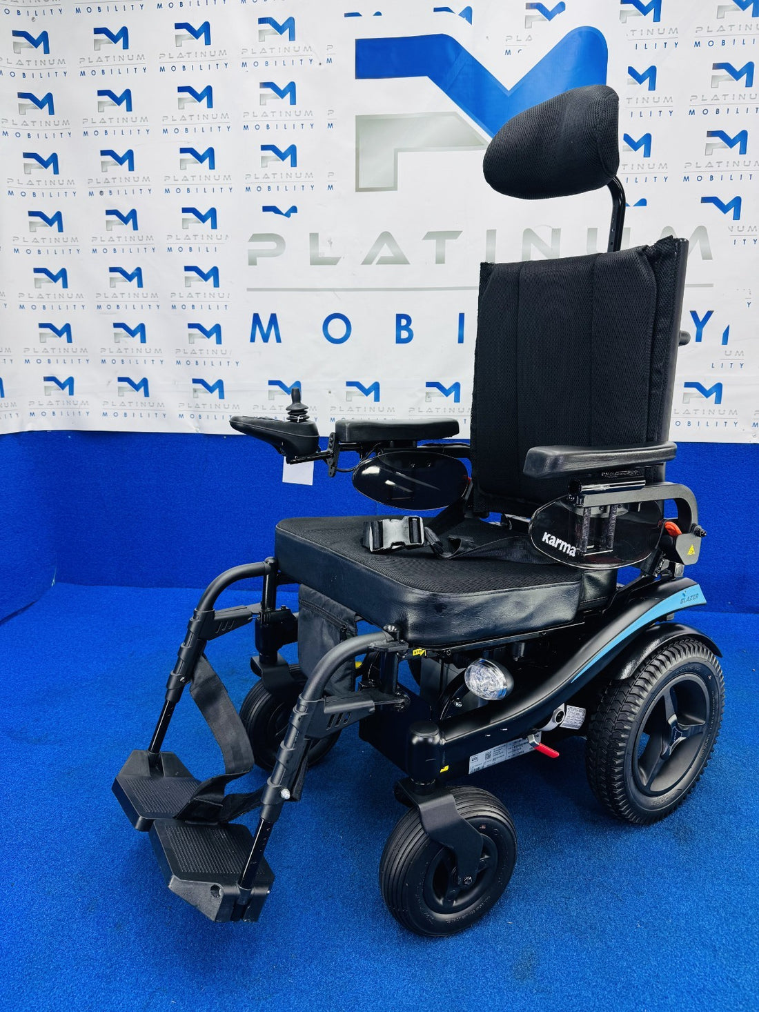 KARMA BLAZER 2 MOBILITY ELECTRIC WHEELCHAIR POWERCHAIR 6 MPH All Terrain 1670