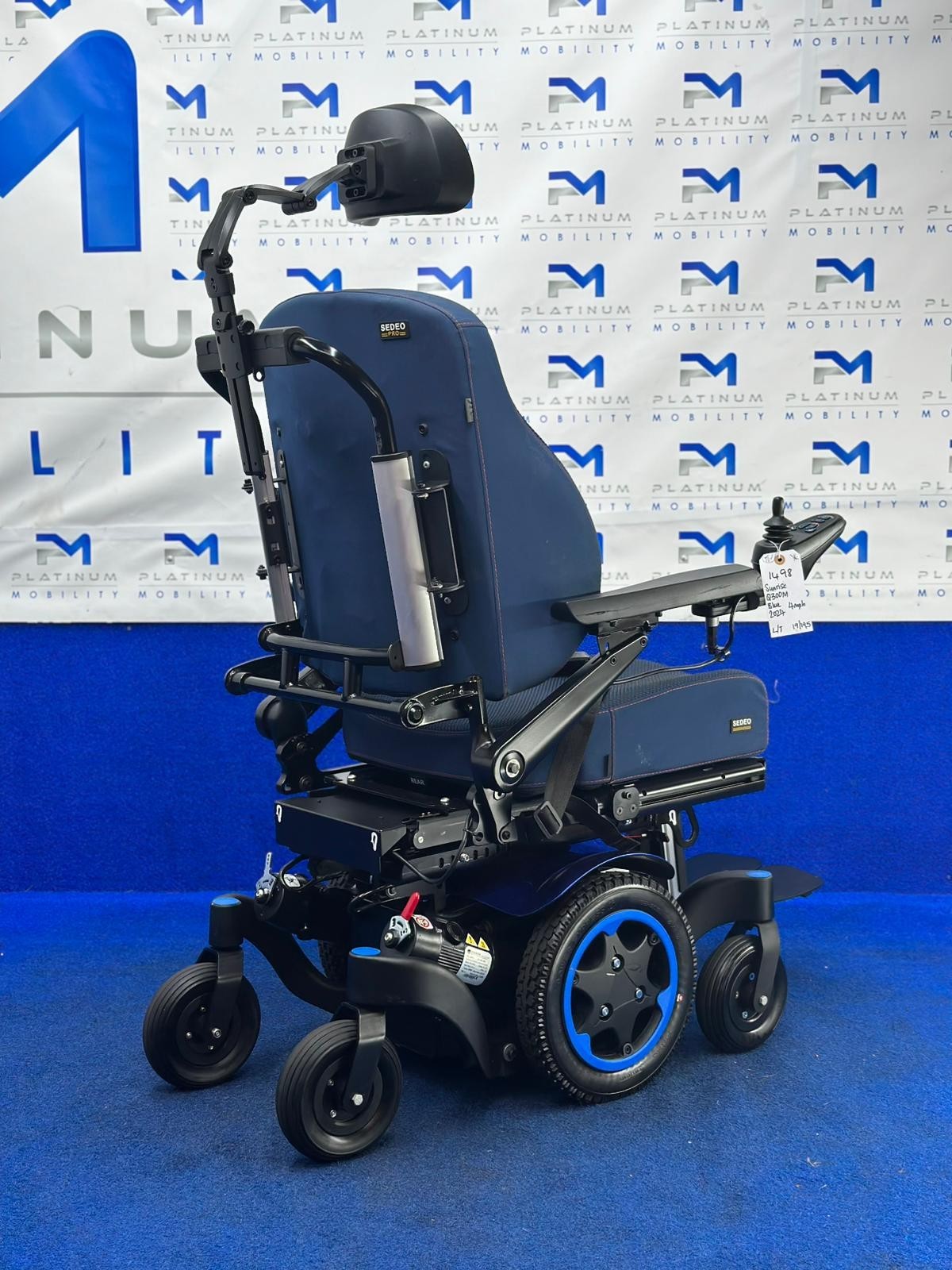 Quickie Q300 M Mini Powerchair 4 mph Riser Electric Wheelchair by Sunrise (1498)