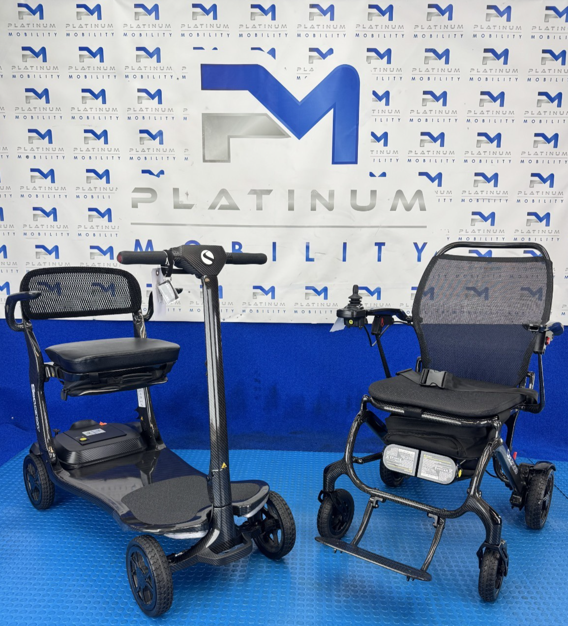 S50 Carbon Folding Mobility Scooter Ultra Lightweight 4mph Lithium battery 2505