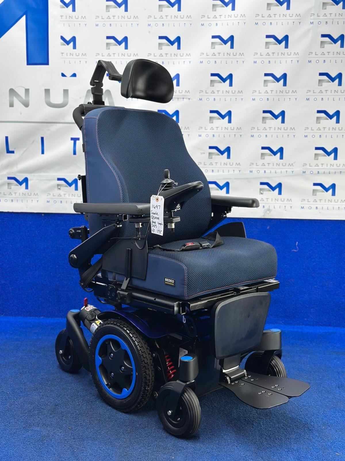 Quickie Q300 M Mini Powerchair 4 mph Riser Electric Wheelchair by Sunrise (1497)