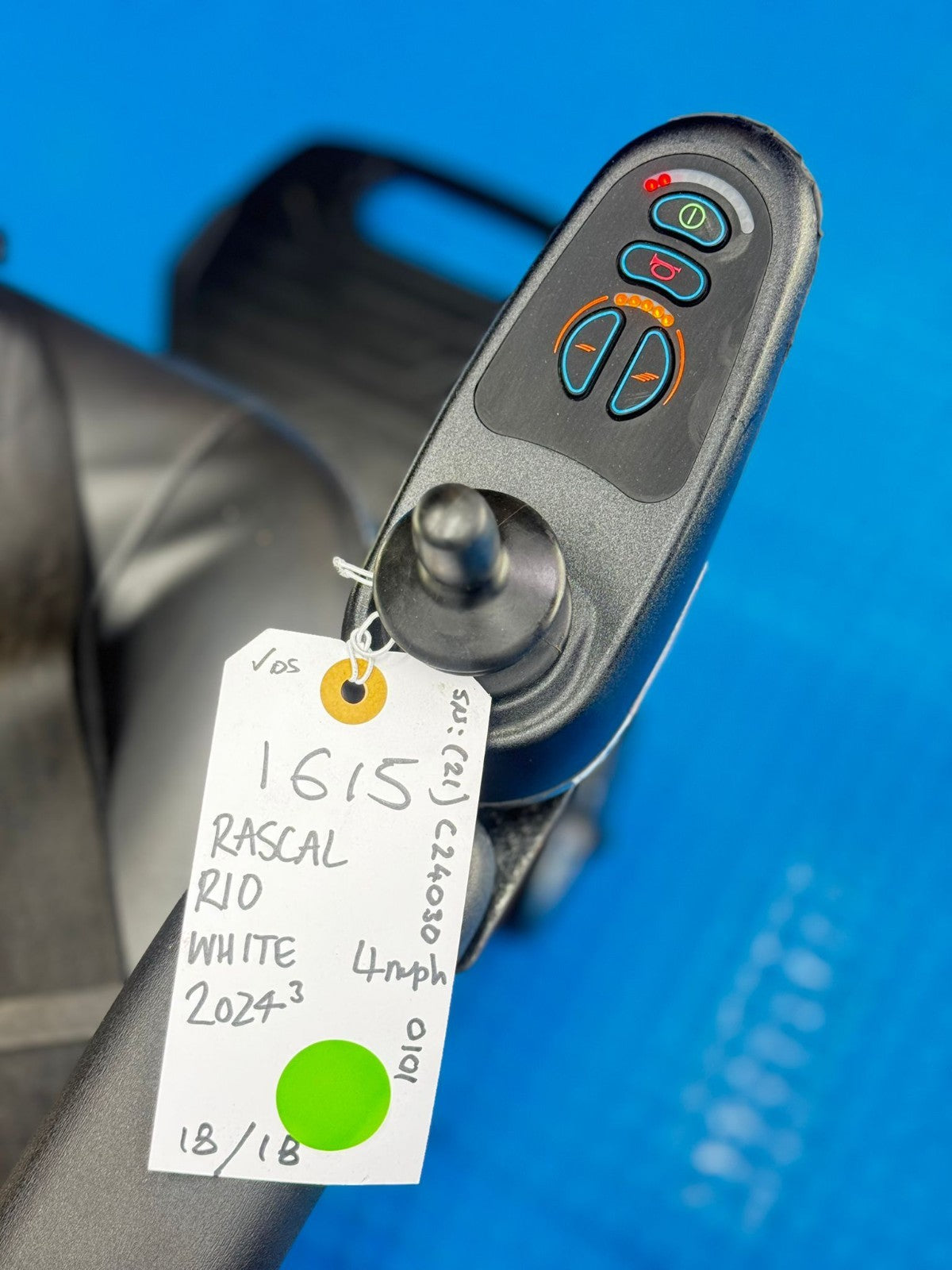 2024 Rascal Rio Small Electric Wheelchair Powerchair 4MPH Boot 1615