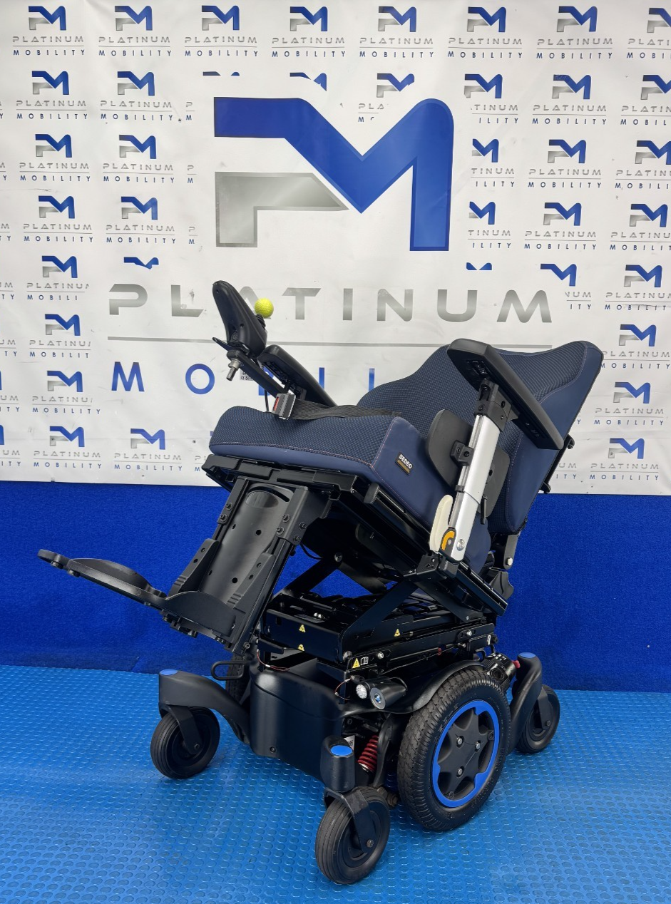 SUNRISE QUICKIE Q500M 6MPH ELECTRIC WHEELCHAIR RISER TILT POWERCHAIR 2800
