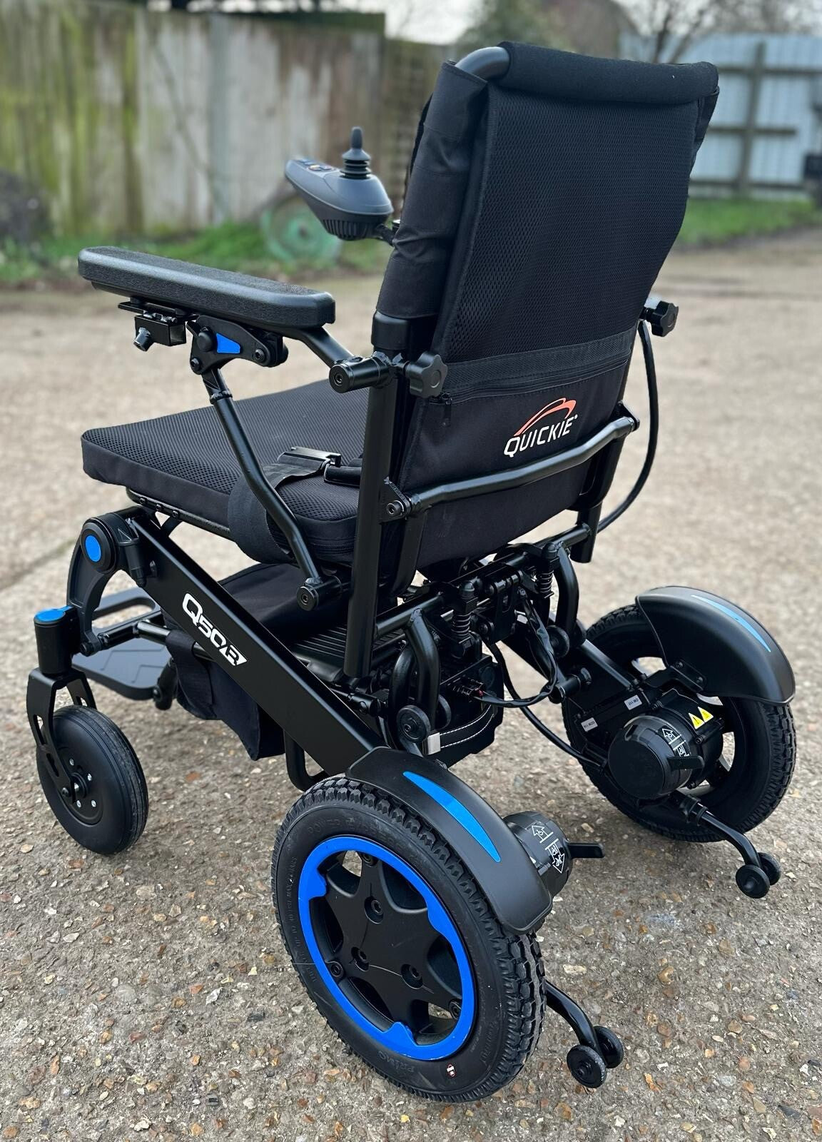 QUICKIE Q50R FOLDING 4MPH FOLDING TRANSPORTABLE ELECTRIC POWERCHAIR SCOOTER W...