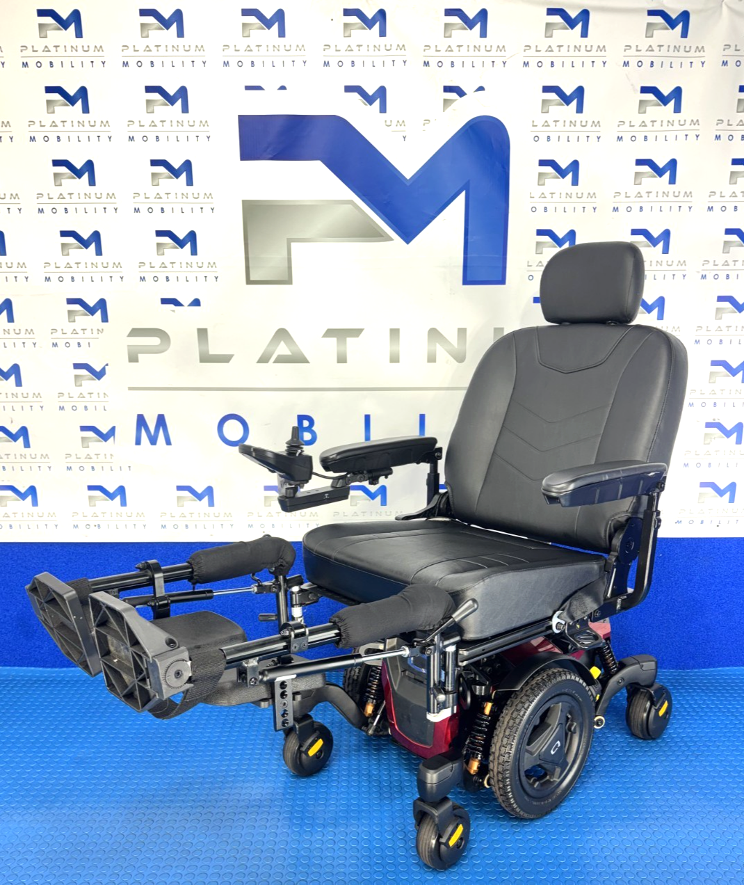 Quantum Edge 3 Stretto Powerchair – 4mph Hydraulic Legs Electric Wheelchair 4011