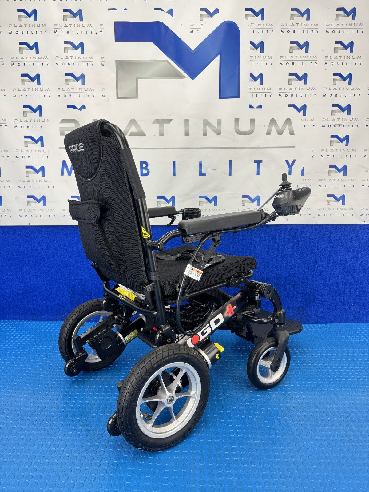 Pride iGo Plus Folding Powerchair 4Mph – Lightweight Electric Wheelchair 2293