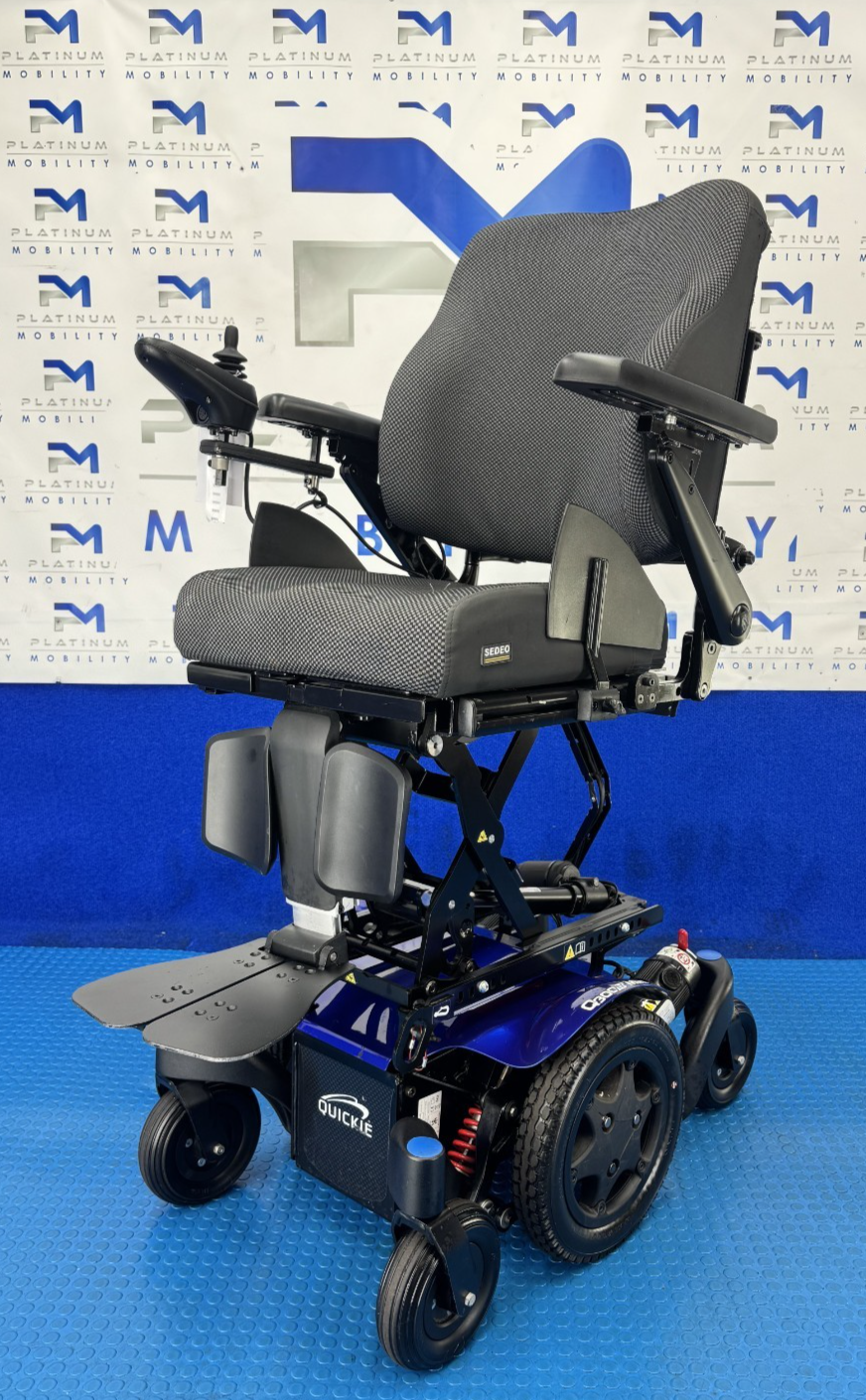 Sunrise Quickie Q300M Mini Powerchair 4 mph Riser, Tilt Electric Wheelchair 2361