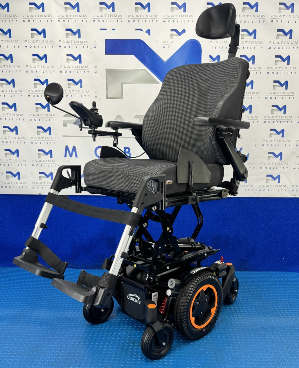 Sunrise Quickie Q300M Mini Powerchair 6 mph Riser, Tilt Electric Wheelchair 2793