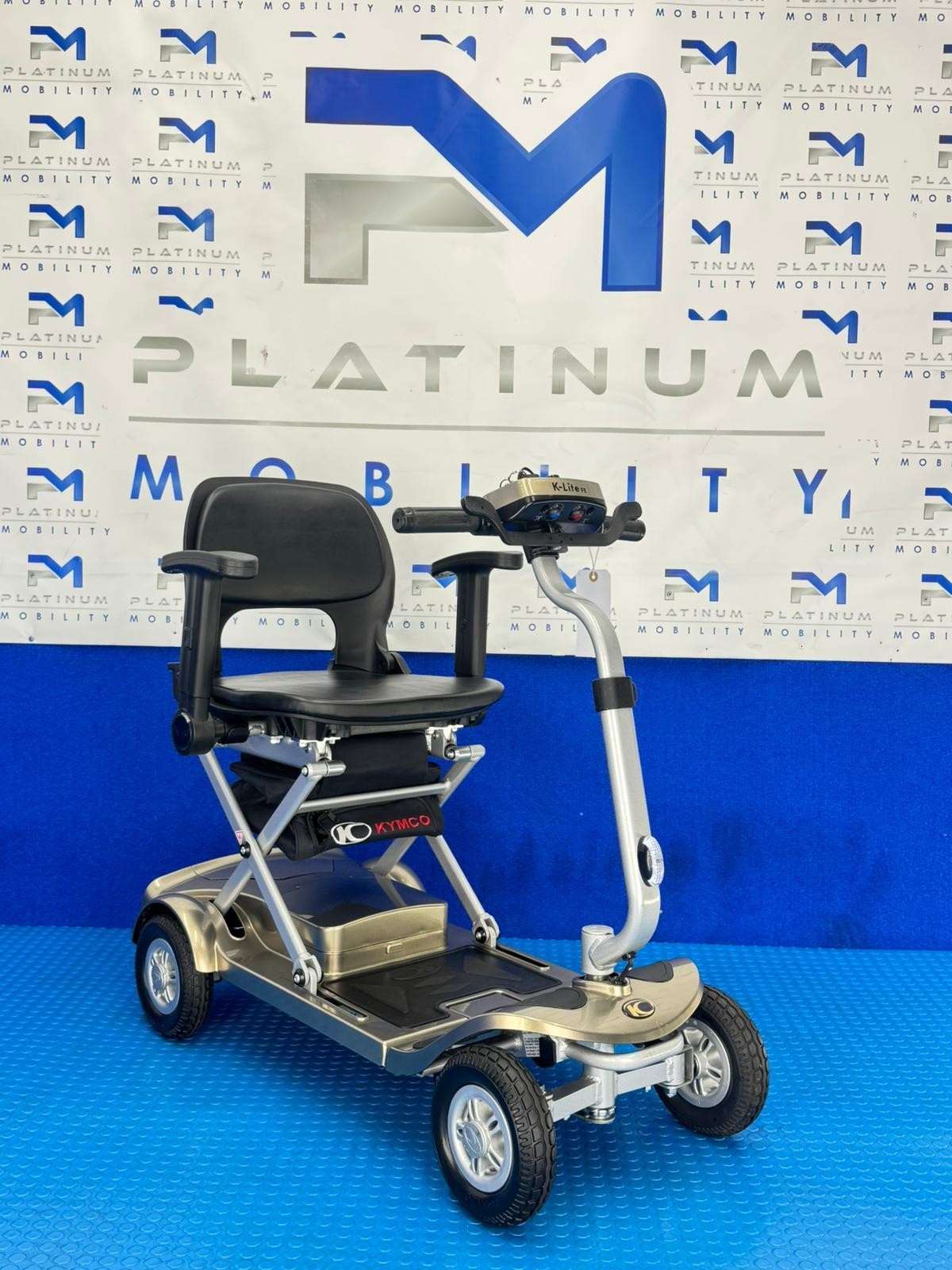 Kymco K-Lite FE Remote Mobility Scooter Auto Folding Lightweight 4 MPH 1898