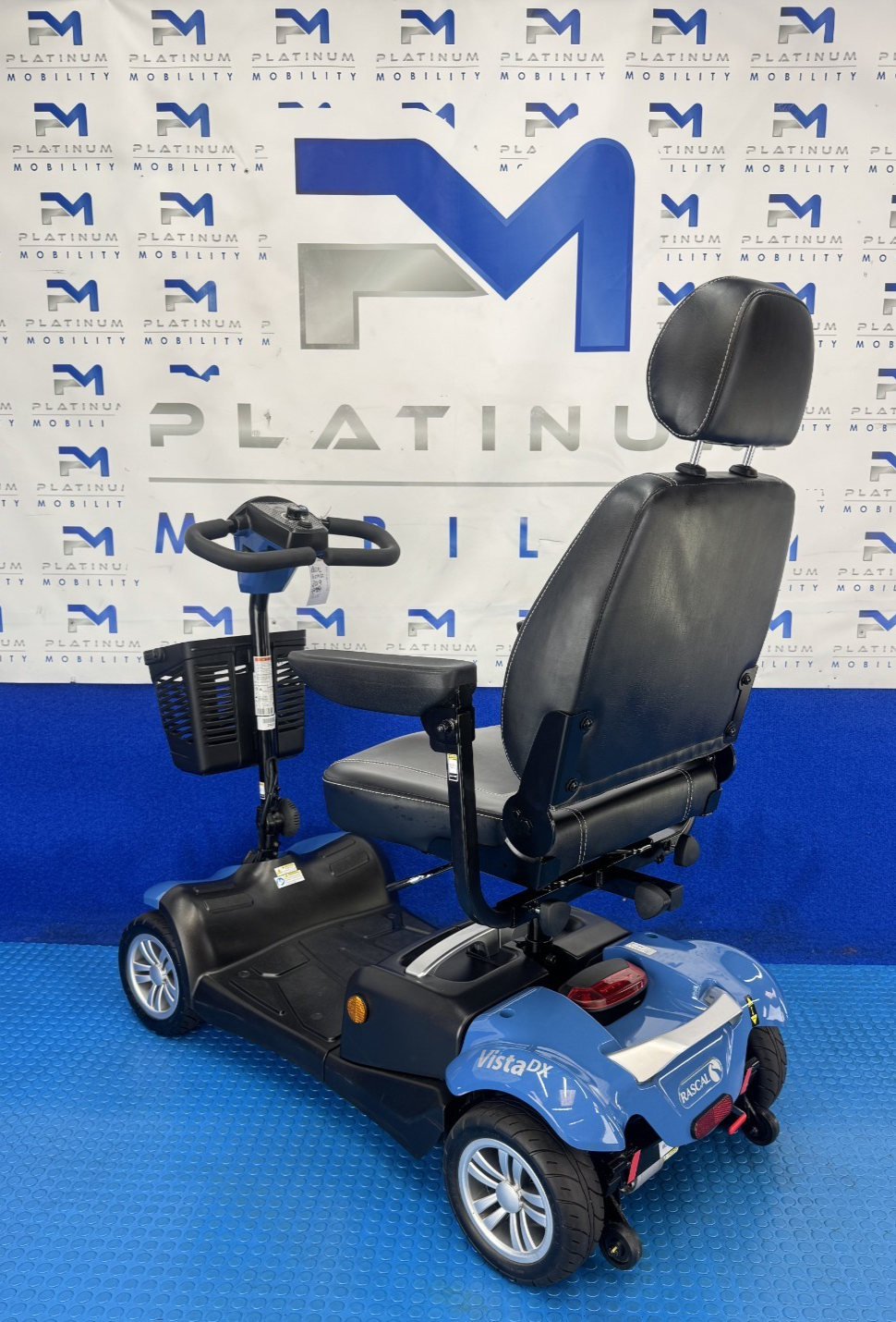 Rascal Vista DX Mobility Scooter New Batteries Solid Tyres 2403