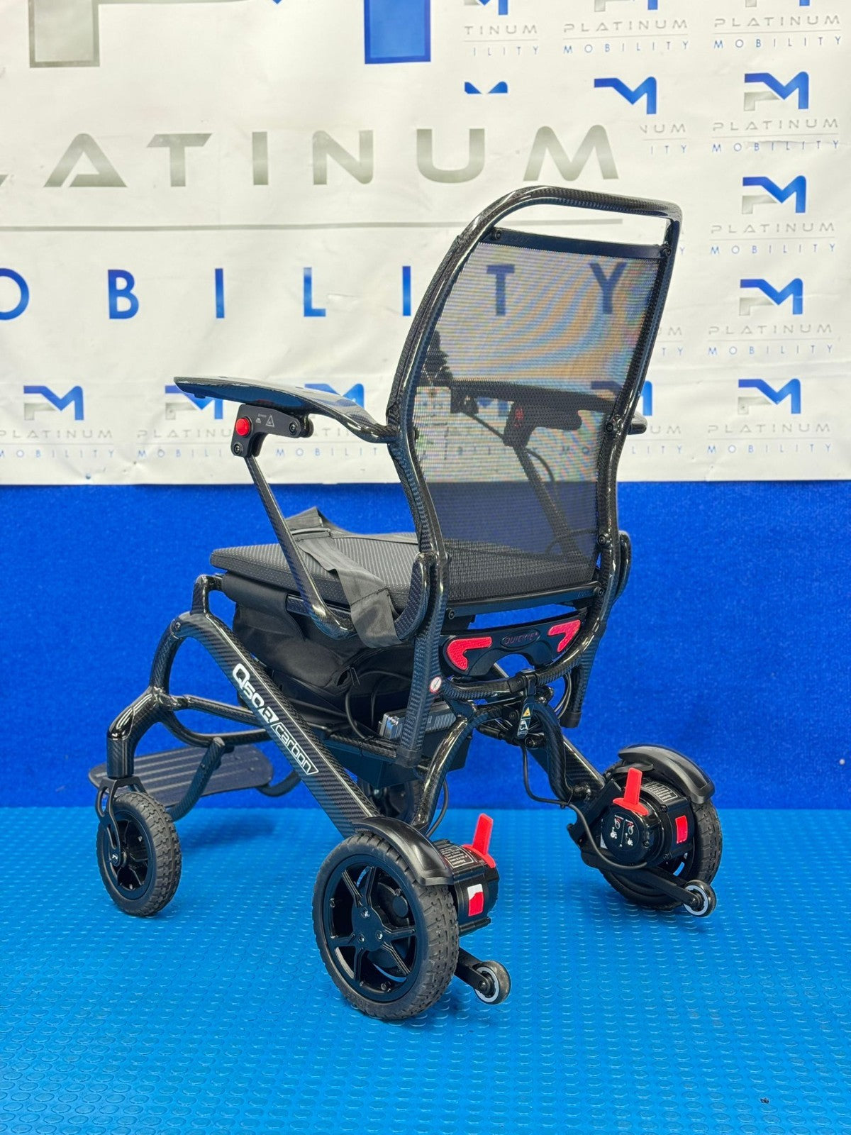 Sunrise Quickie Q50R 14KG Carbon Fibre Electric Wheelchair Powerchair 4MPH 1973