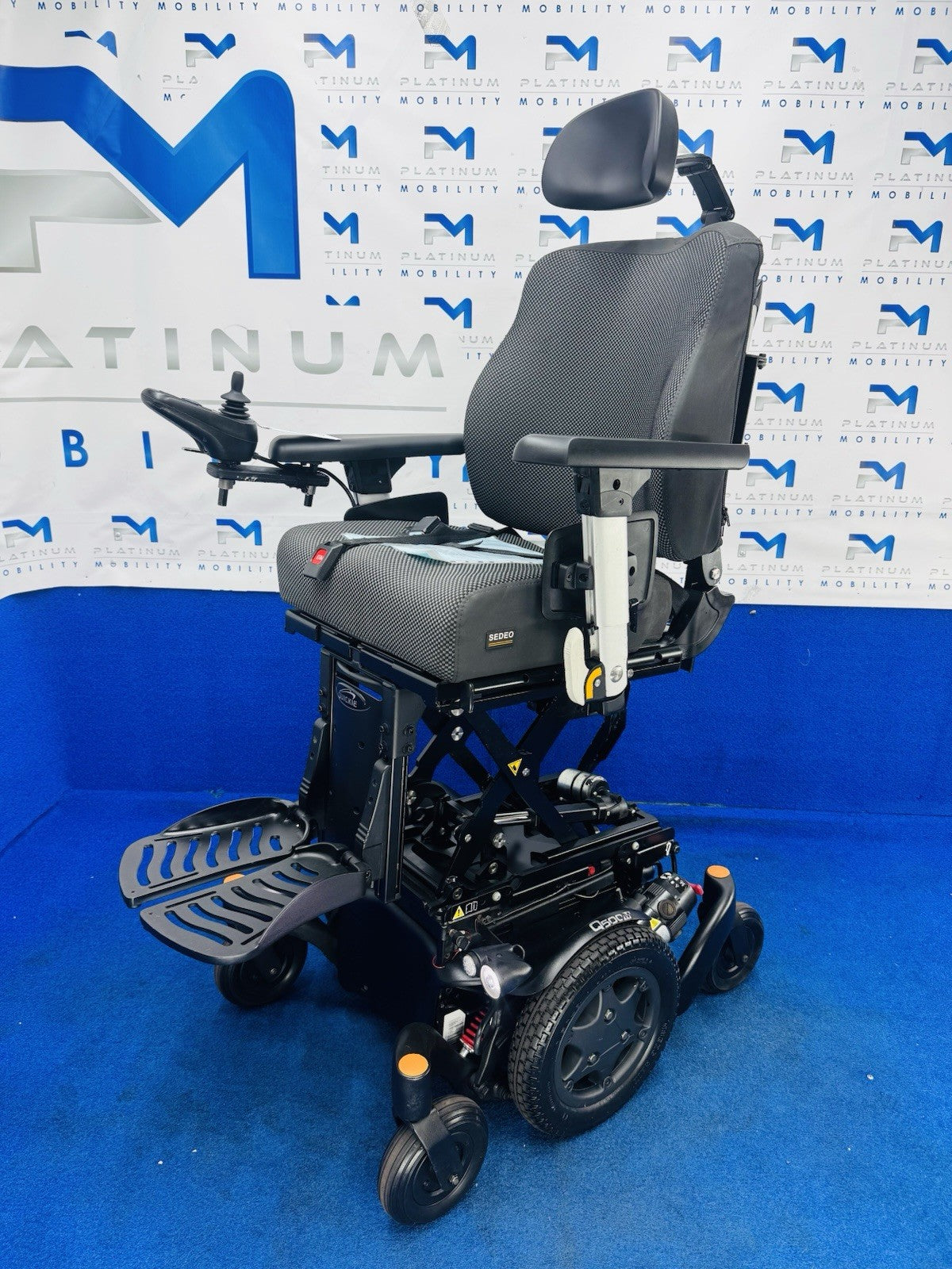 SUNRISE QUICKIE Q500 M 6MPH ELECTRIC WHEELCHAIR RISE MOBILITY POWERCHAIR 1082