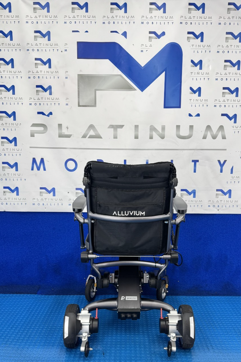 ProLite Alluvium Portable 4mph Folding Powerchair Wheelchair 2931