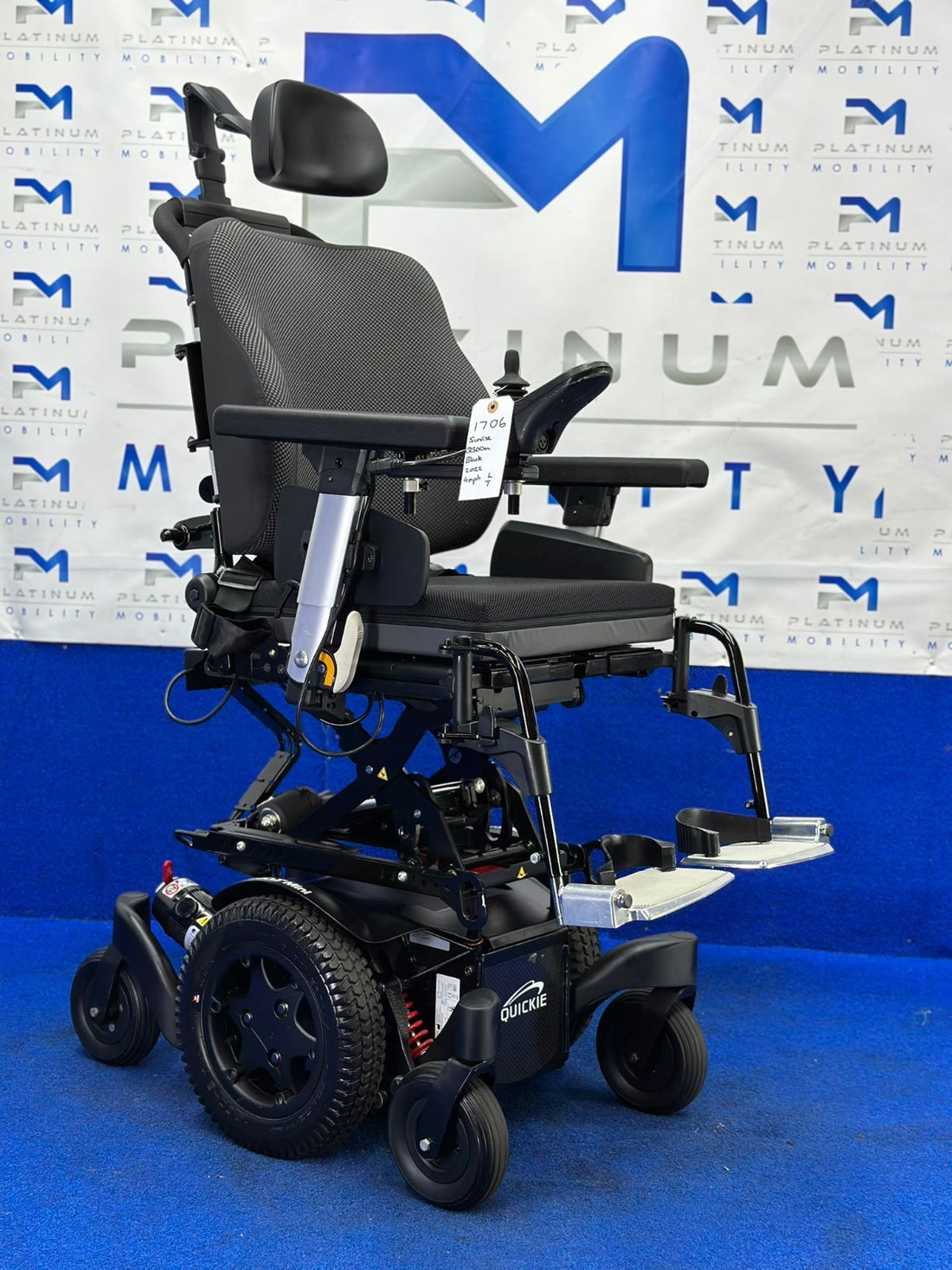 Quickie Q300M Mini Powerchair 4 mph Riser Electric Wheelchair by Sunrise (1706)