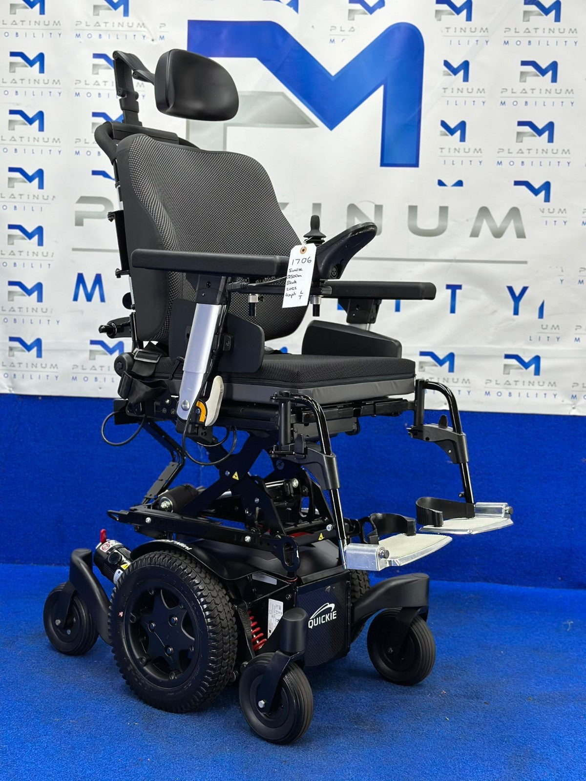 Quickie Q300M Mini Powerchair 4 mph Riser Electric Wheelchair by Sunrise (1706)
