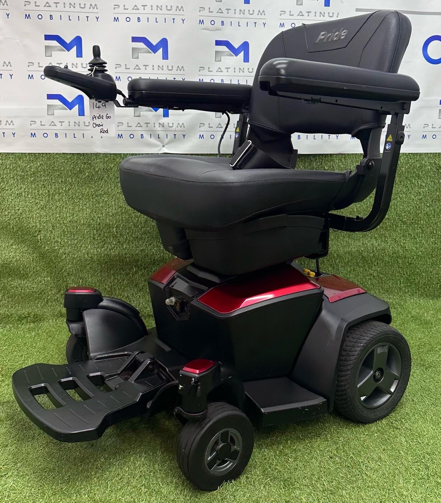 PRIDE GO CHAIR RWD 4MPH ELECTRIC TRANSPORTABLE MOBILITY POWERCHAIR WHEELCHAIR