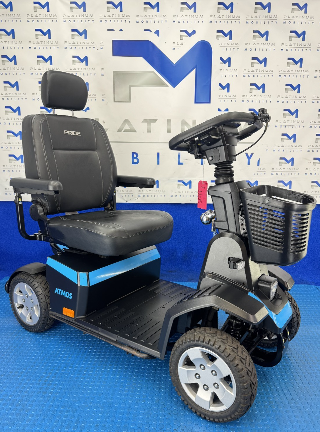 Pride Atmos 8MPH All Terrain Mobility Scooter New Batteries Air Tyres 2429