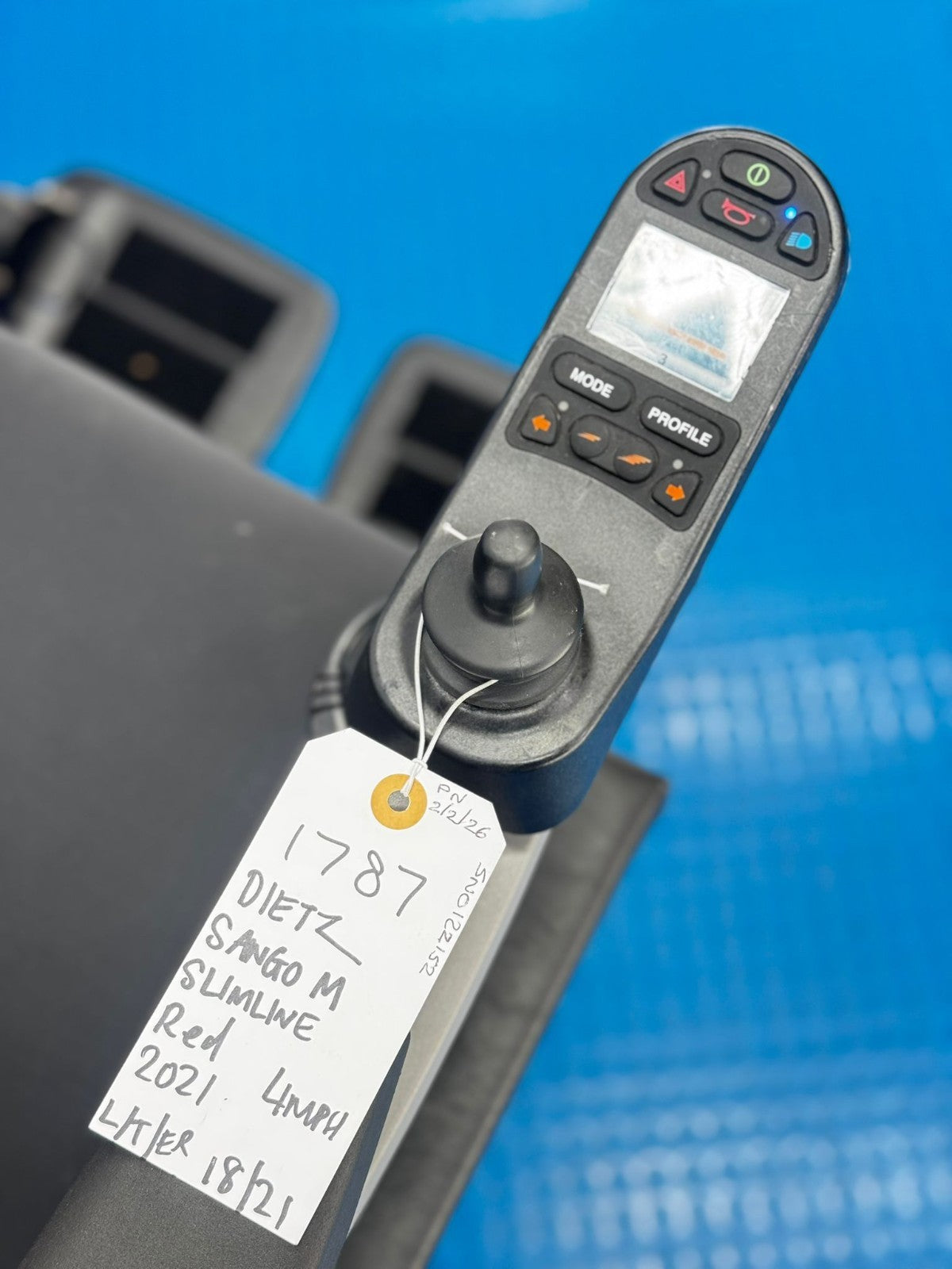 Dietz Sango Advanced M Slimline – 6mph Electric Wheelchair Powerchair 1787