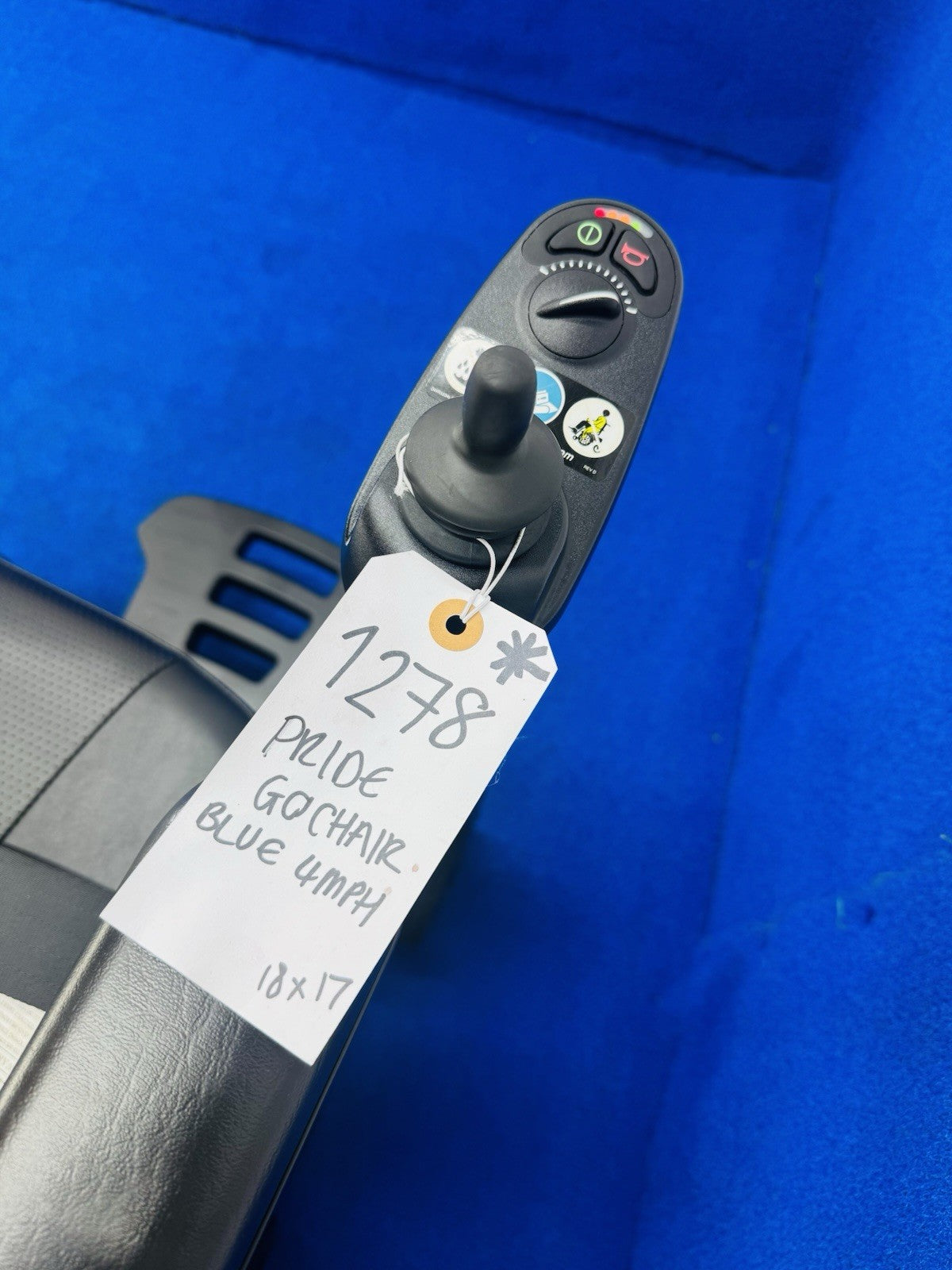 Pride Go Chair Powerchair – 4mph RWD Transportable Electric Wheelchair (1278)