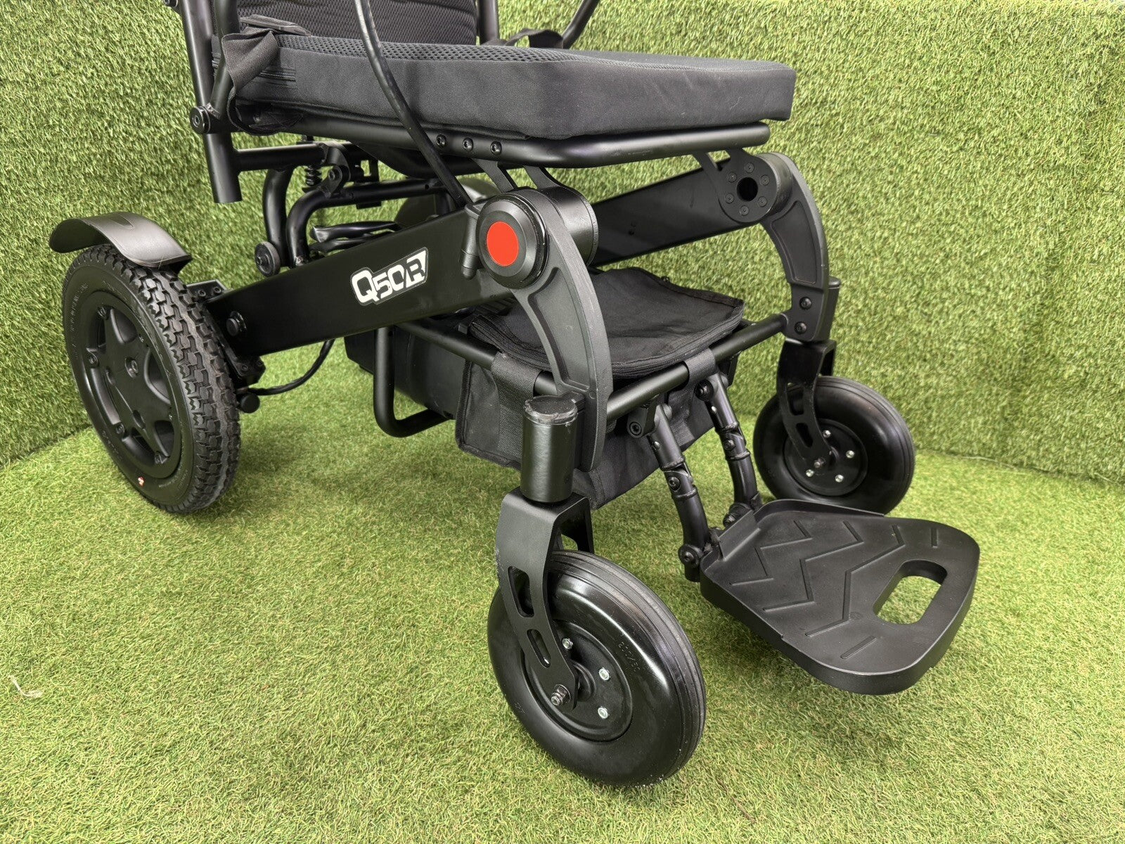 2021 QUICKIE SUNRISE Q50 FOLDING 4 MPH FOLDING ELECTRIC WHEELCHAIR POWERCHAIR