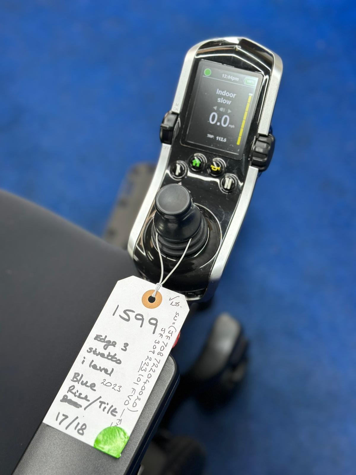 PRIDE QUANTUM EDGE 3 STRETTO 6 MPH ELECTRIC POWER WHEELCHAIR POWERCHAIR 1599