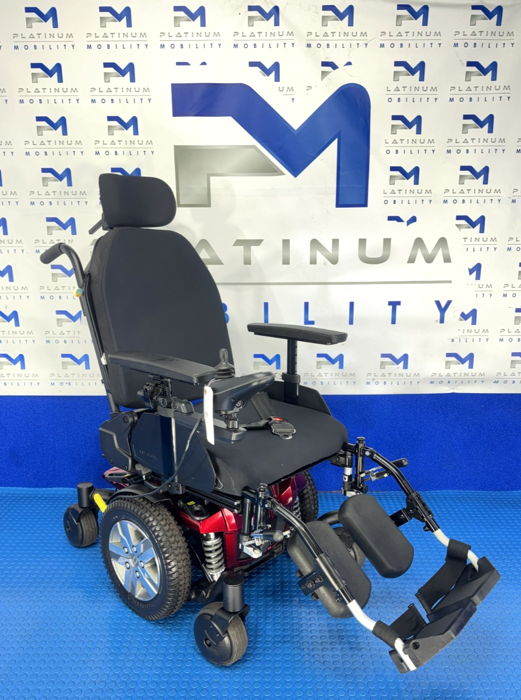 PRIDE QUANTUM Q4 MWD 4MPH ELECTRIC TILT, RECLINE MOBILITY WHEELCHAIR 2777