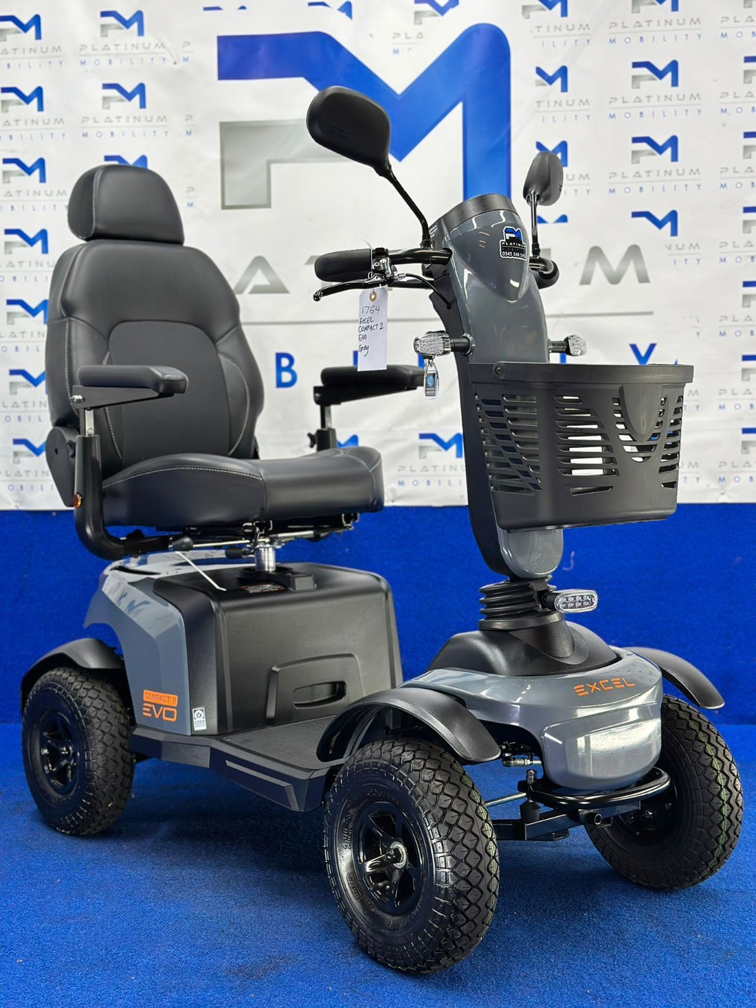 Excel Galaxy Compact Evo Mobility Scooter Lithium Batteries - Preowned 1764