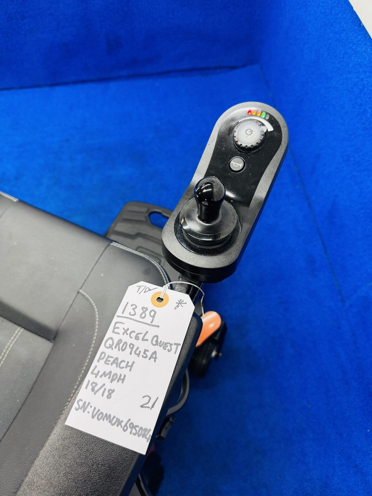 Van Os Quest Transit – Folding Electric Wheelchair Boot Scooter (1389)