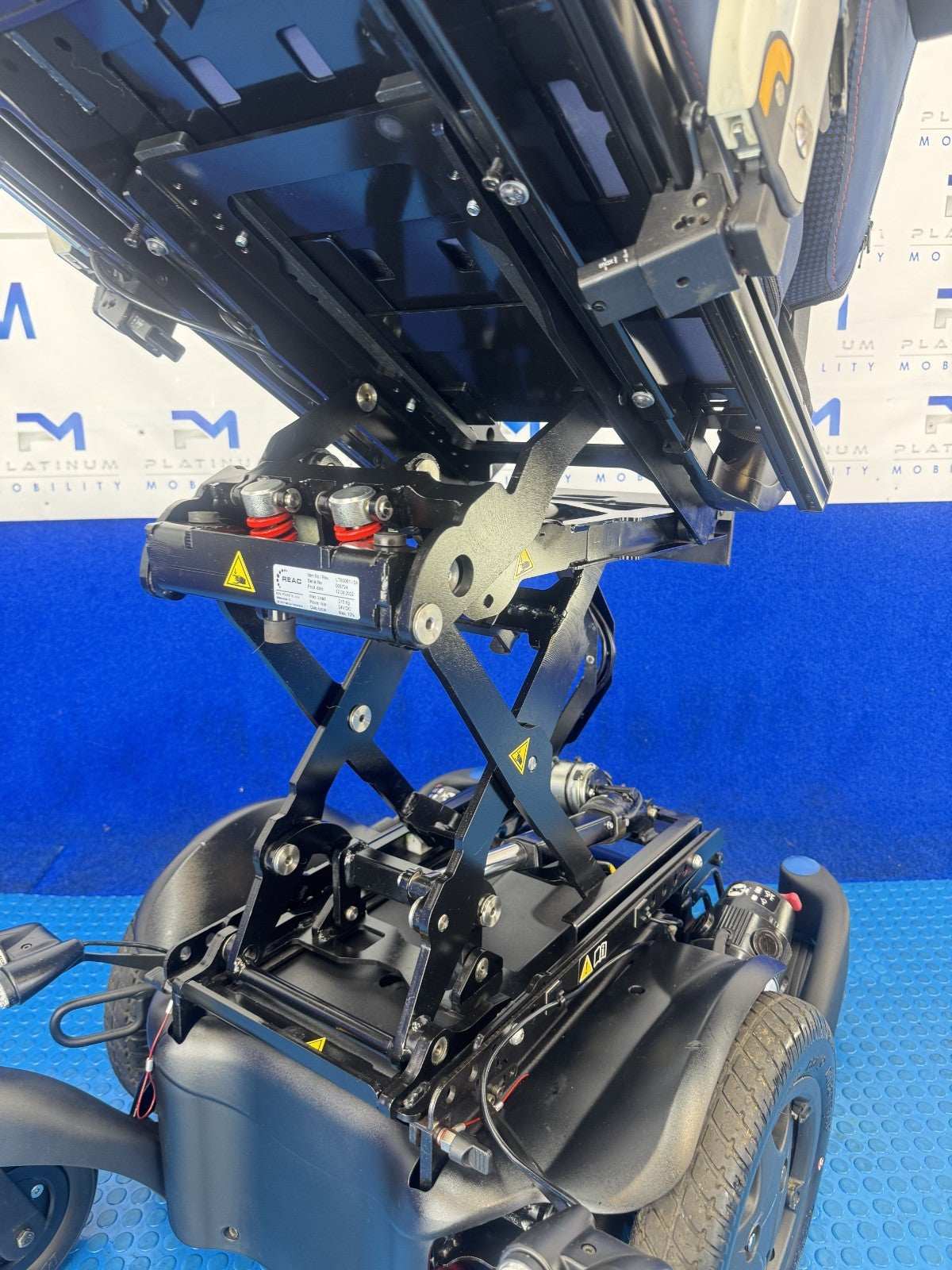 SUNRISE QUICKIE Q500M 6MPH ELECTRIC WHEELCHAIR RISER TILT POWERCHAIR 2384