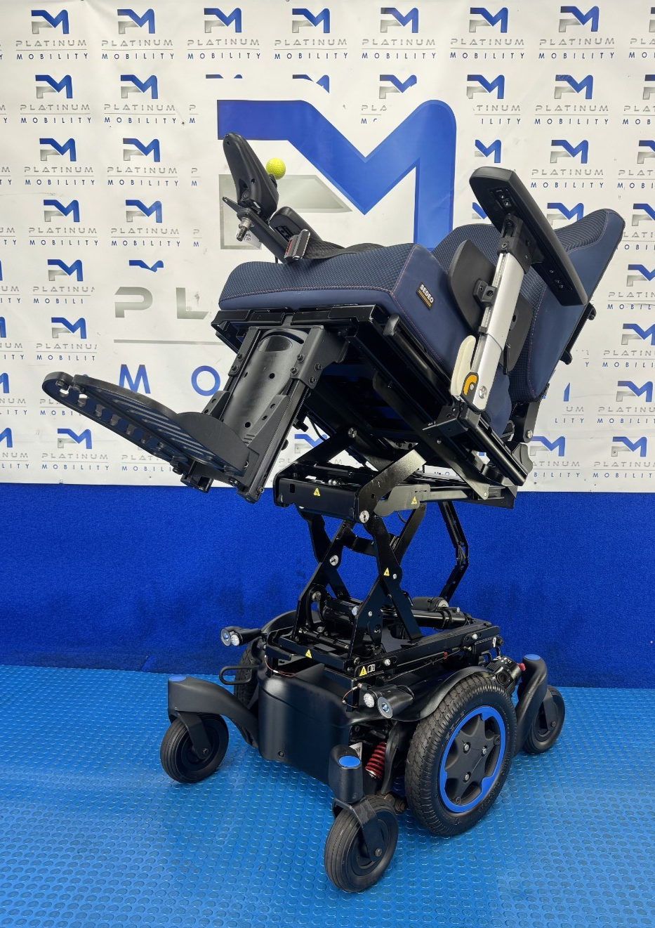 SUNRISE QUICKIE Q500M 6MPH ELECTRIC WHEELCHAIR RISER TILT POWERCHAIR 2800