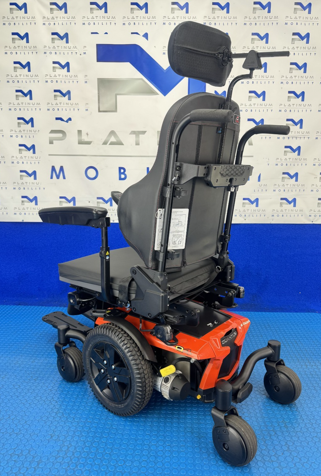 PRIDE QUANTUM Q4 MWD 4MPH ELECTRIC TILT MOBILITY WHEELCHAIR 2011