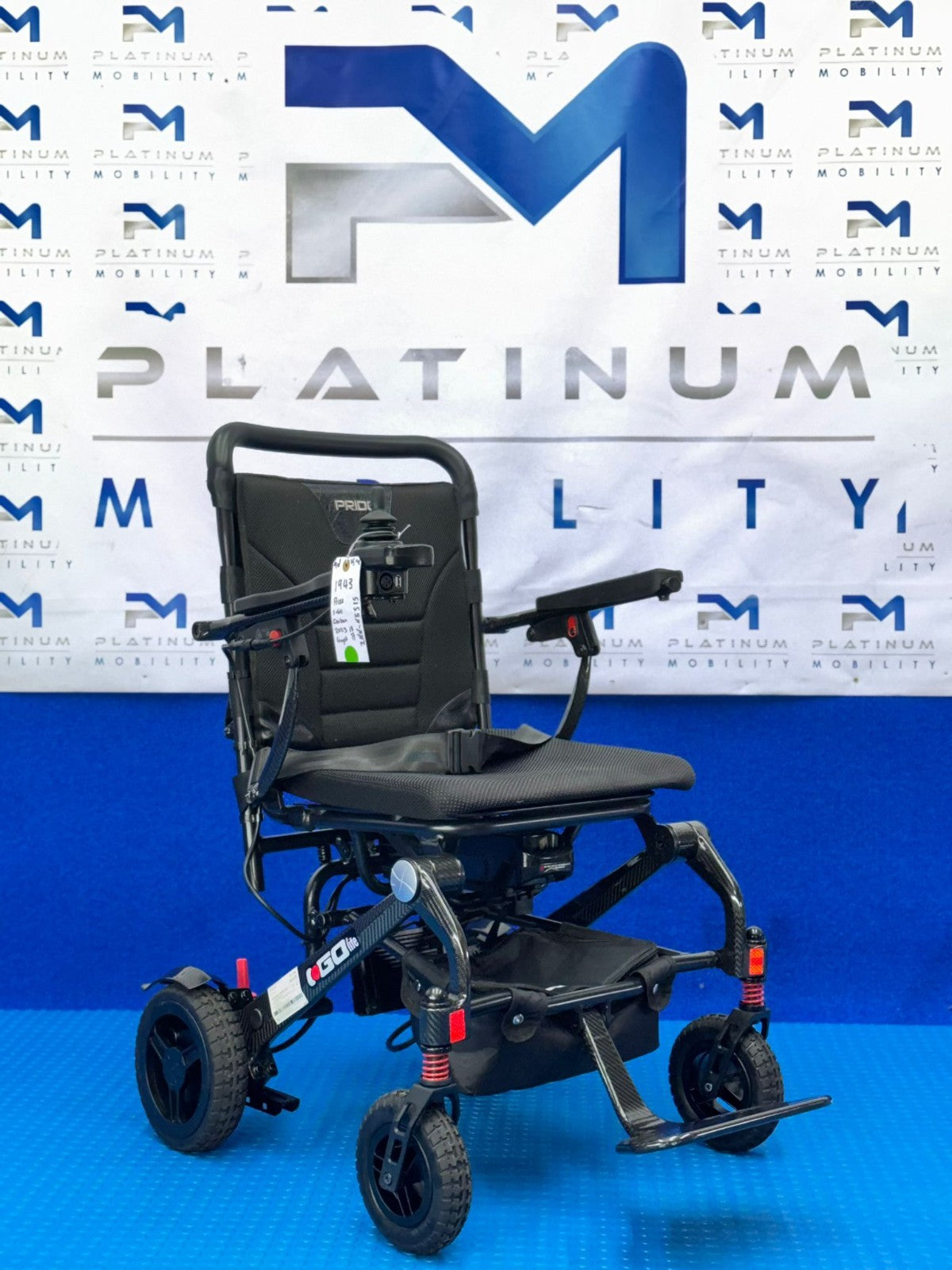 Pride I Go Lite Carbon Fibre Lightweight Portable Powerchair 18kg 4mph 1943