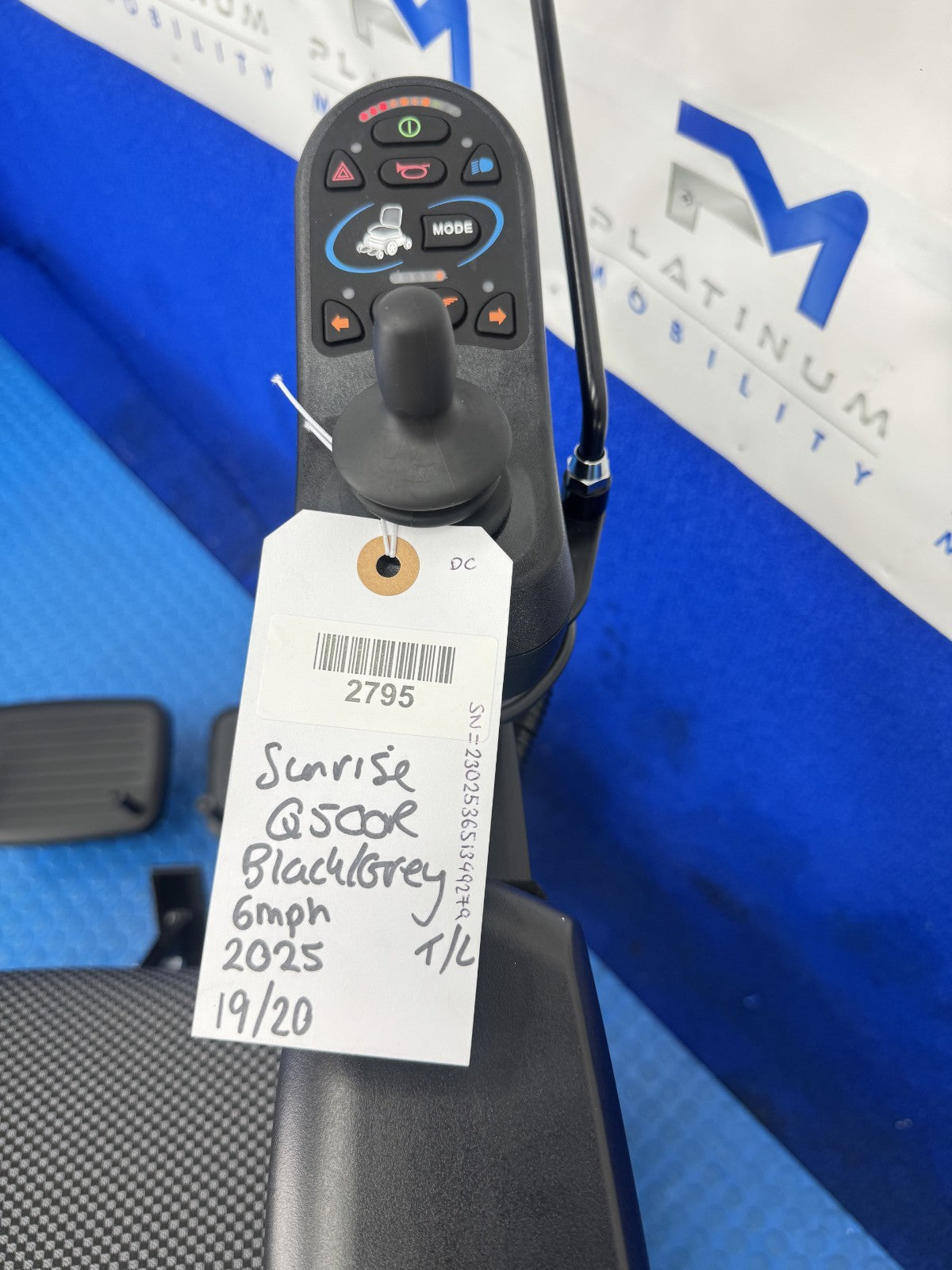 2025 Sunrise Quickie Q500 R Powerchair Rise & Tilt 6mph New Batteries Ref 2795