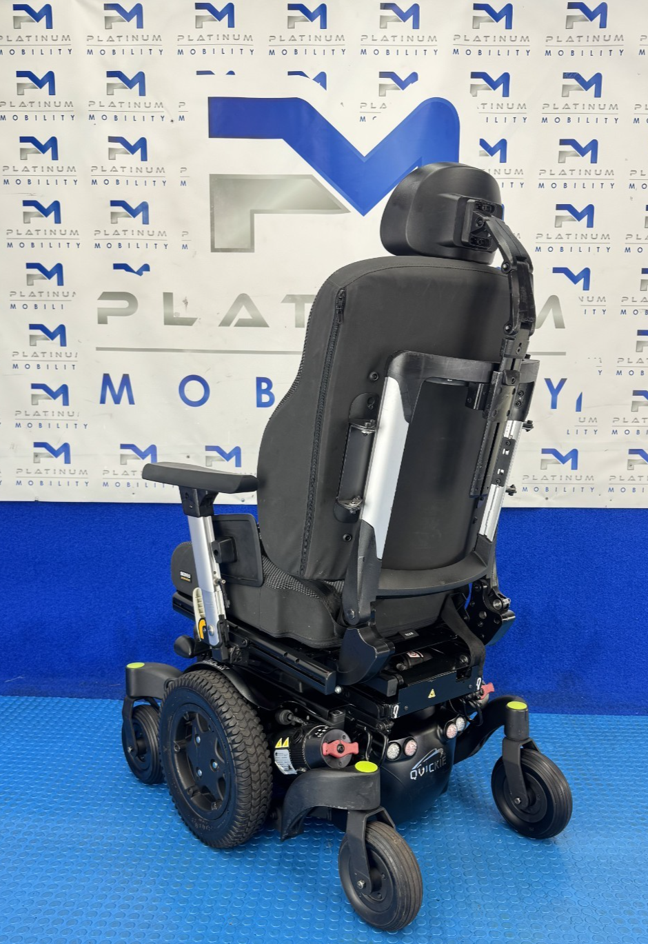 SUNRISE QUICKIE Q500M 6MPH ELECTRIC WHEELCHAIR TILT POWERCHAIR 2376
