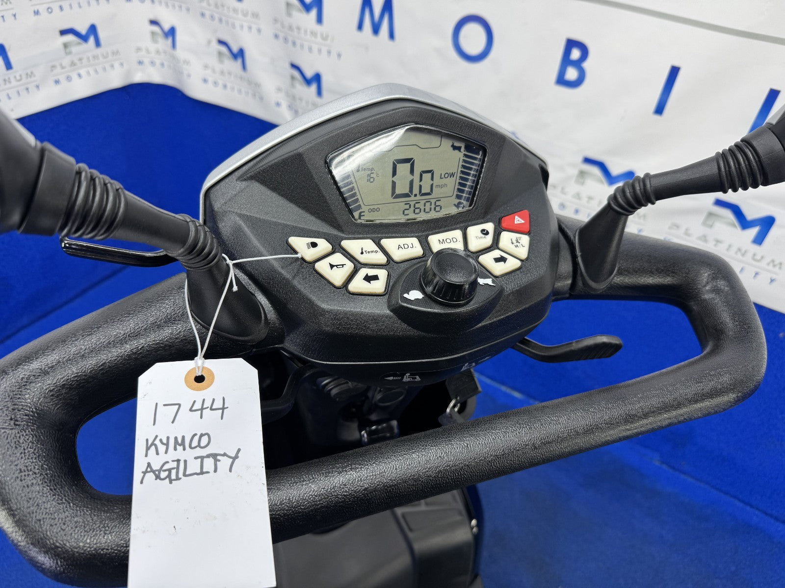 Kymco Agility | Narrow & Agile Mid-Size 8mph Electric Mobility Scooter  1744