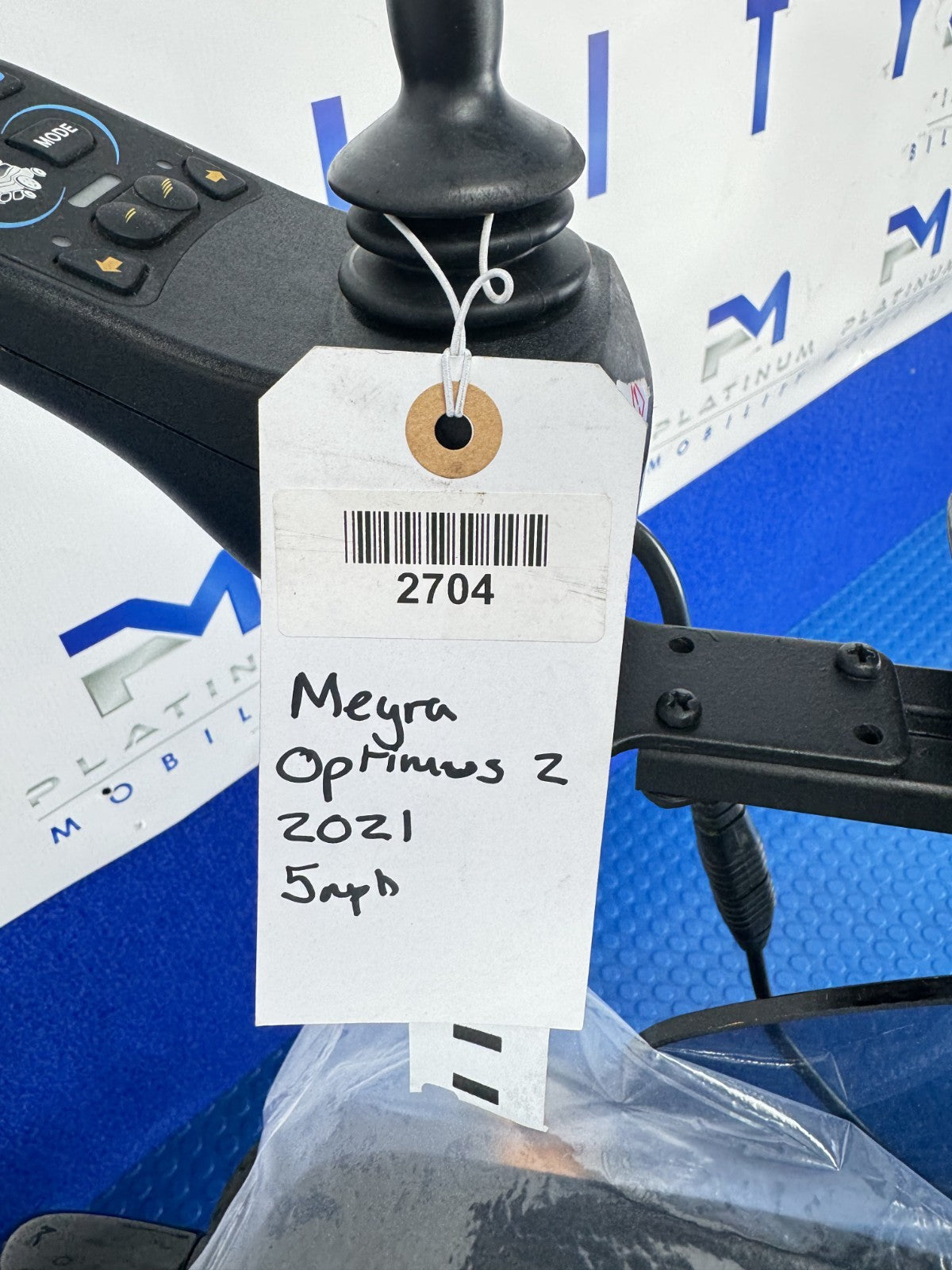 Meyra Optimus 2 FWD New Batteries, Air Tyres No VAT 5mph Wheelchair 2704