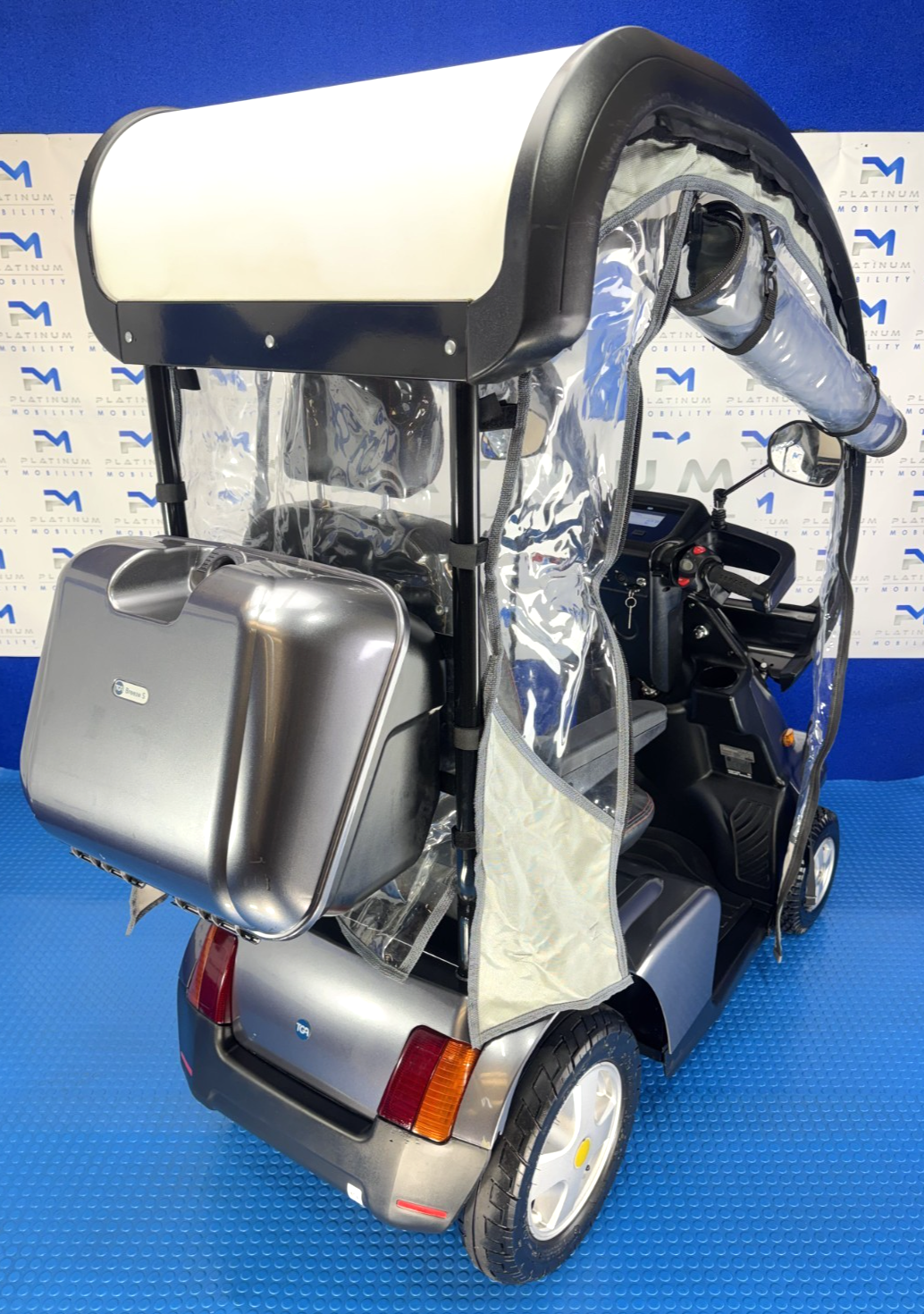 TGA Breeze S4 Canopy 8mph Road LARGE All Terrain Mobility Scooter Buggy 4006