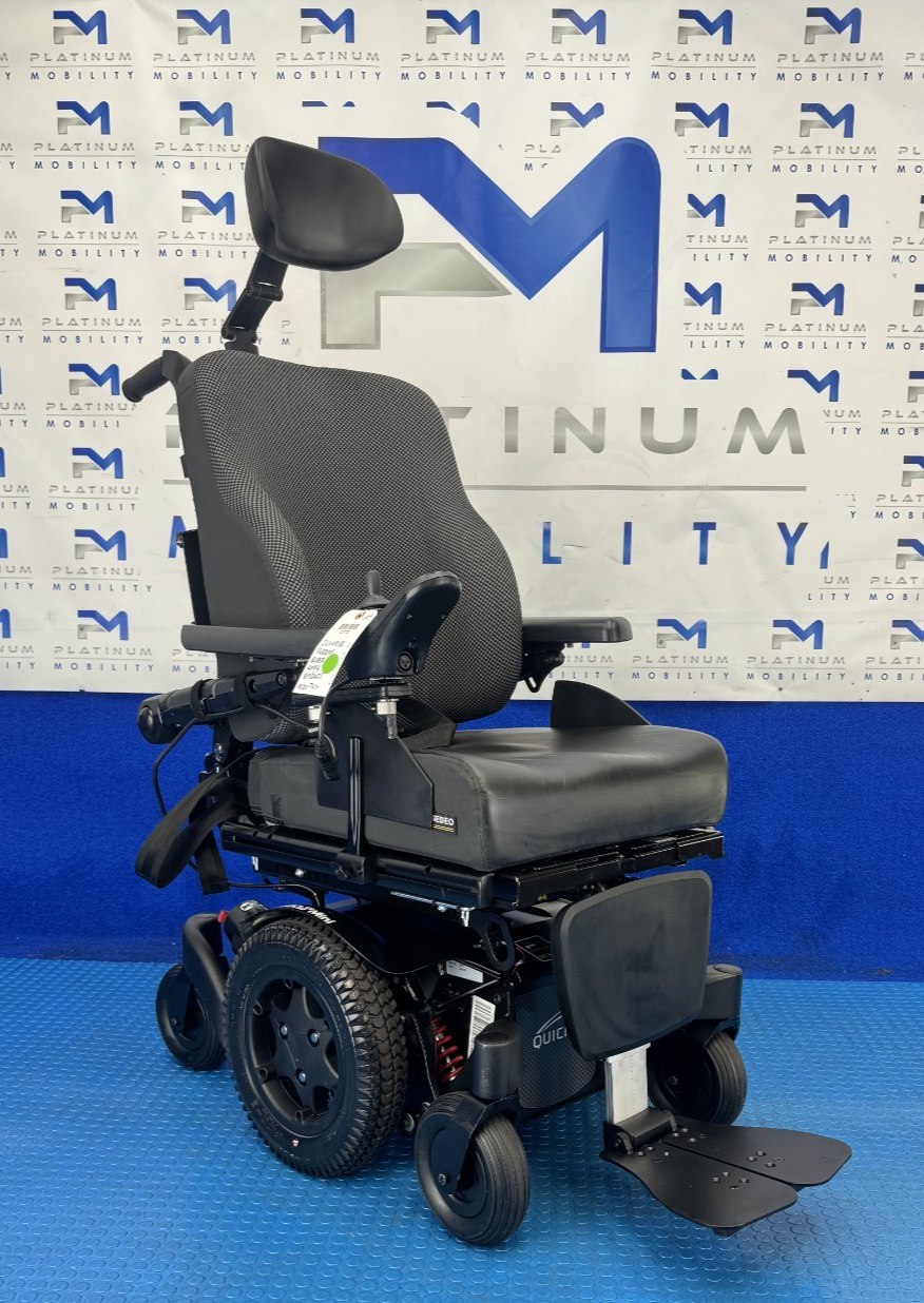 2025 Sunrise Quickie Q300M Mini Powerchair 6 mph Tilt Electric Wheelchair 2372