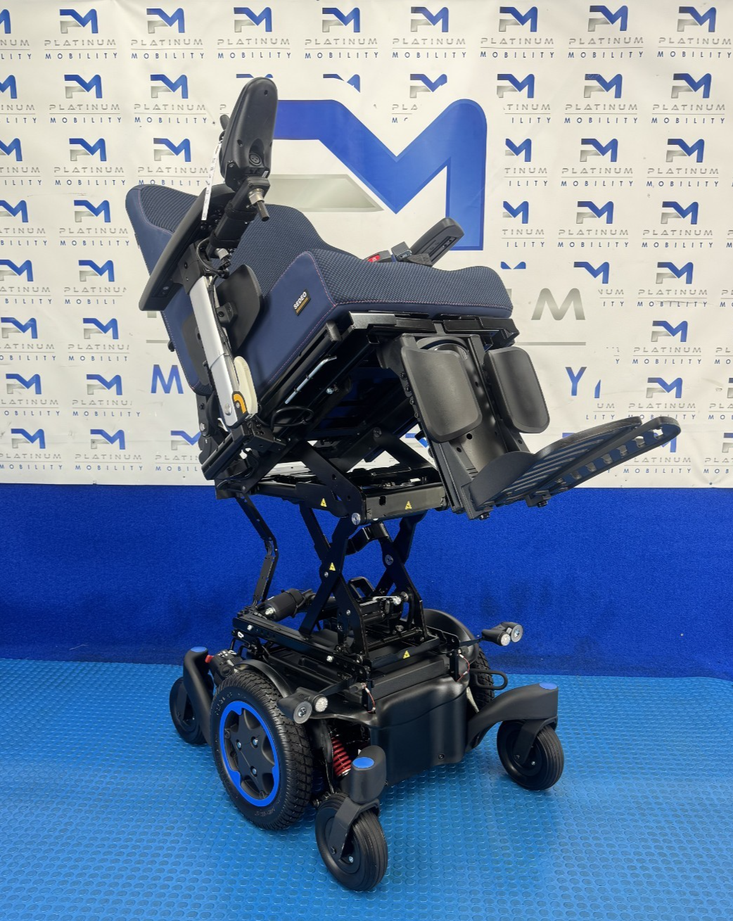 SUNRISE QUICKIE Q500M 6MPH ELECTRIC WHEELCHAIR RISER TILT POWERCHAIR 2439