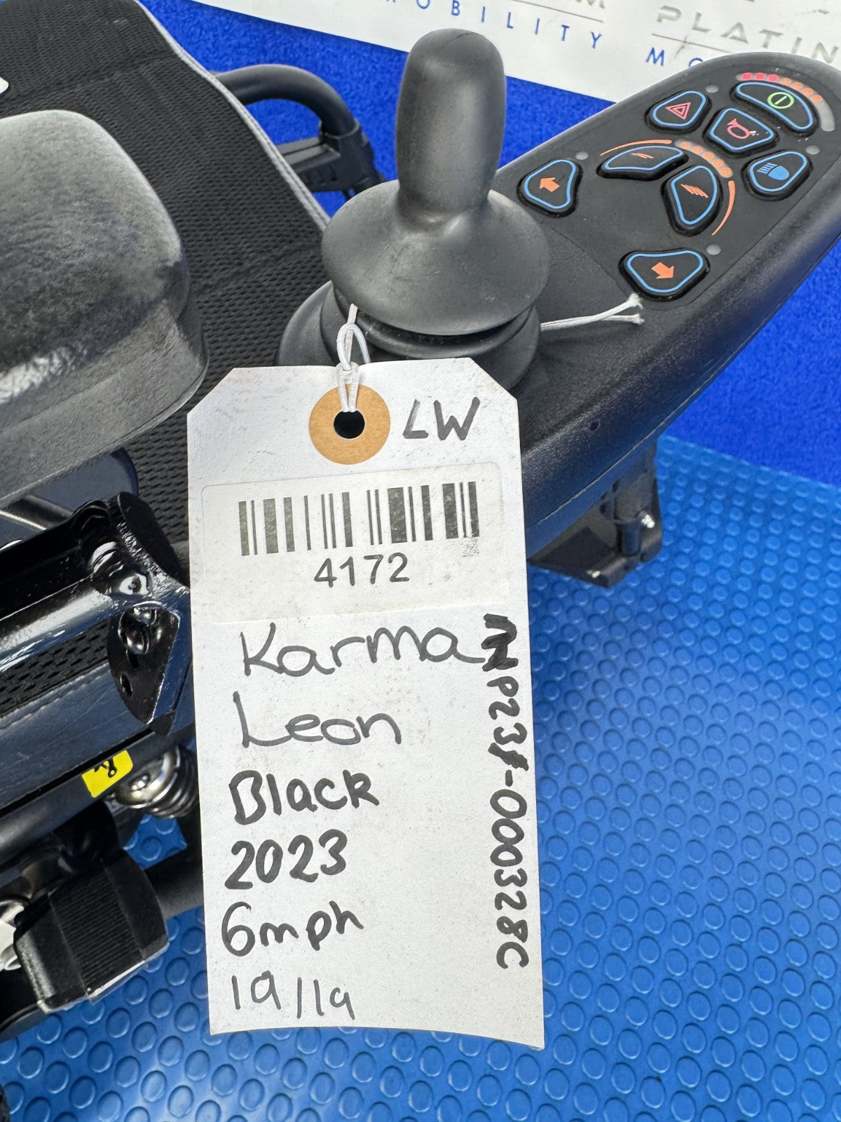 KARMA LEON 6MPH ELECTRIC POWERCHAIR | AIR TYRES | NEW BATTERIES 4172