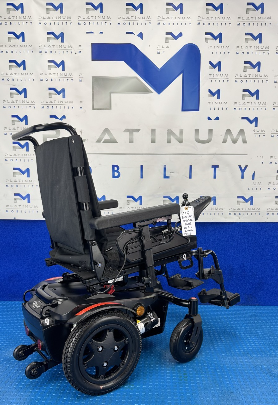 SUNRISE Quickie Q100R 4 MPH Compact Mobility Electric Wheelchair 1110