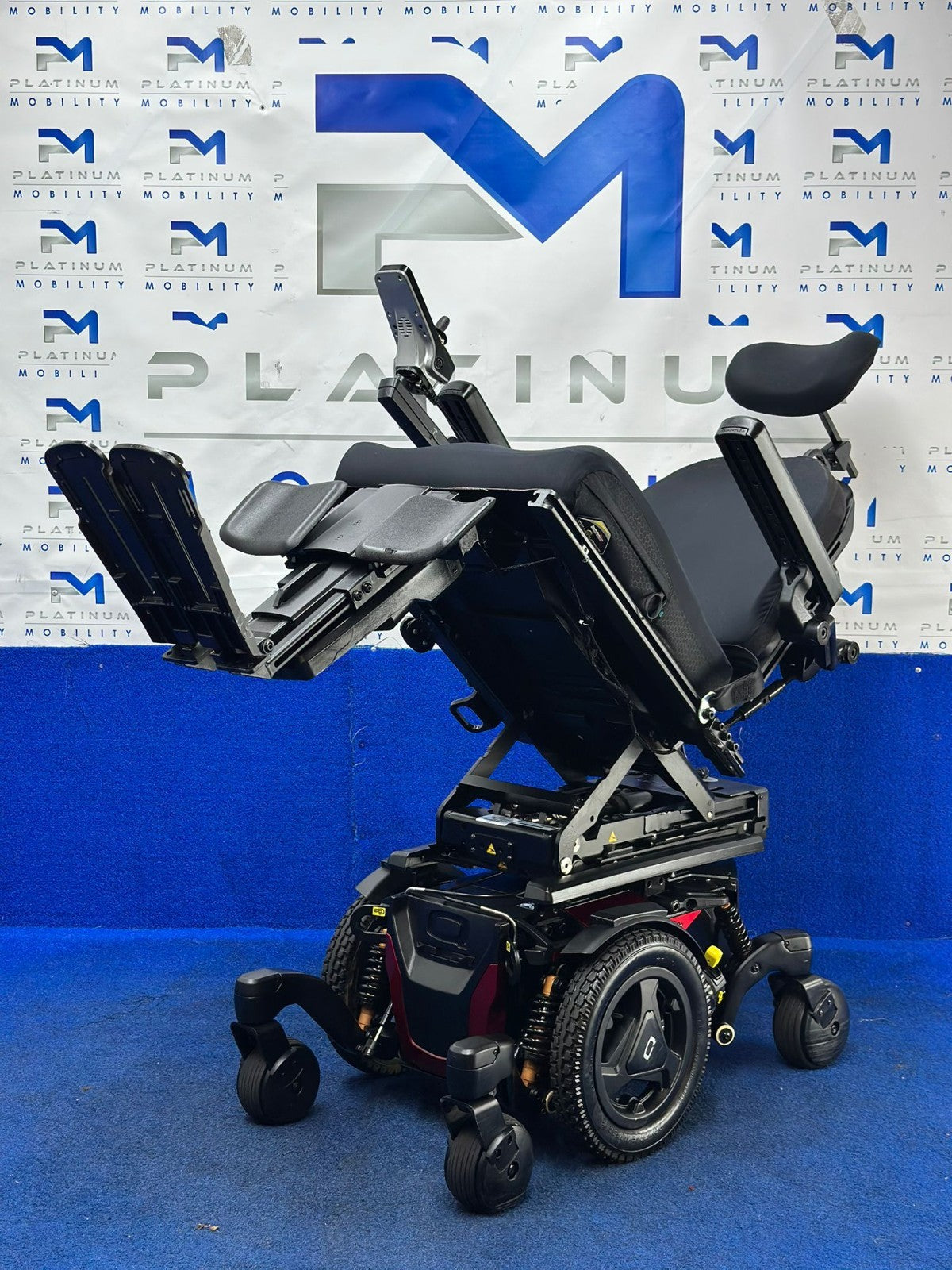 PRIDE QUANTUM EDGE 3 STRETTO 4 MPH ELECTRIC POWER WHEELCHAIR POWERCHAIR 1503