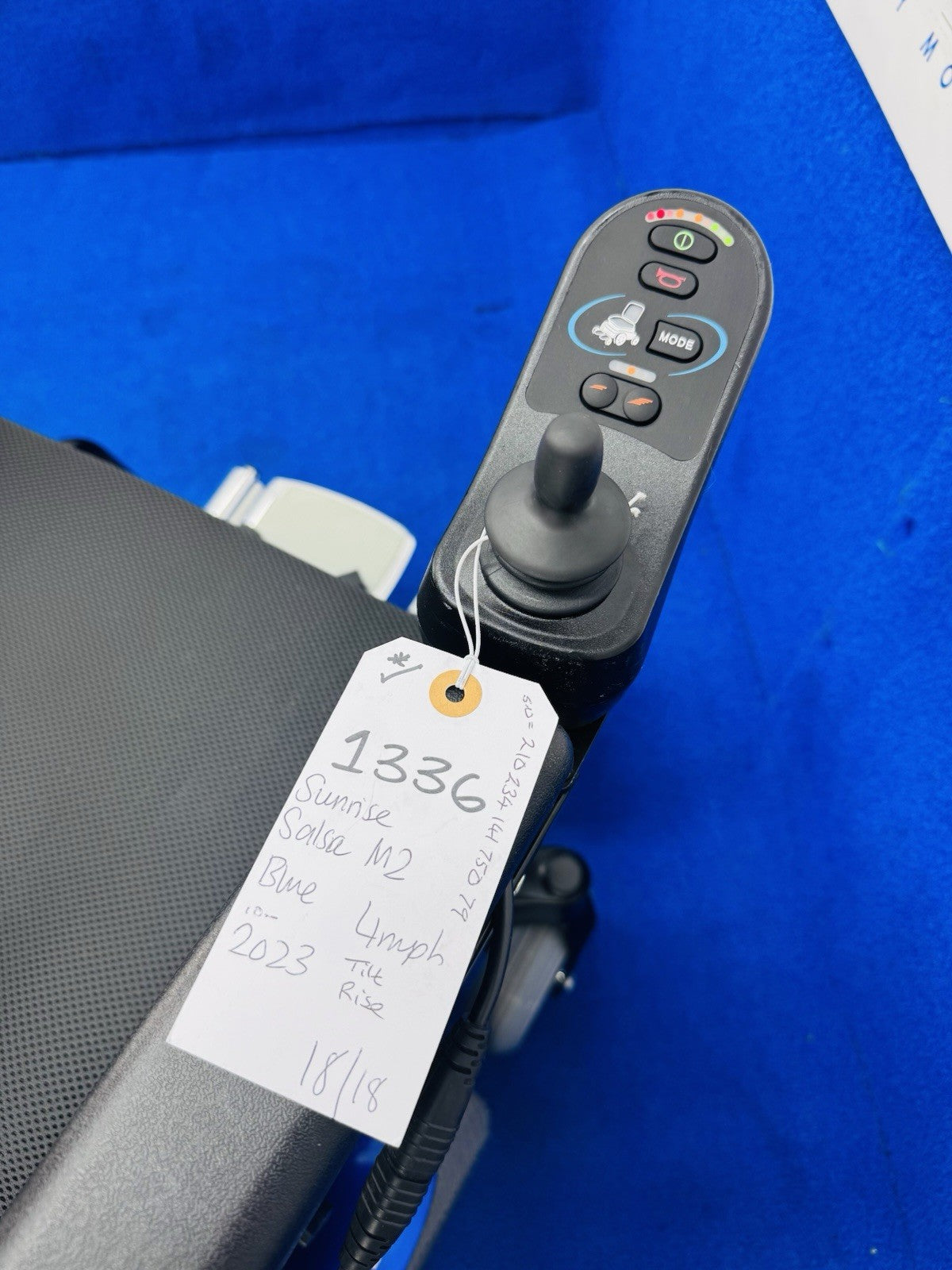 Sunrise Quickie Salsa M2 – 4mph Electric Mobility Wheelchair Powerchair (1336)