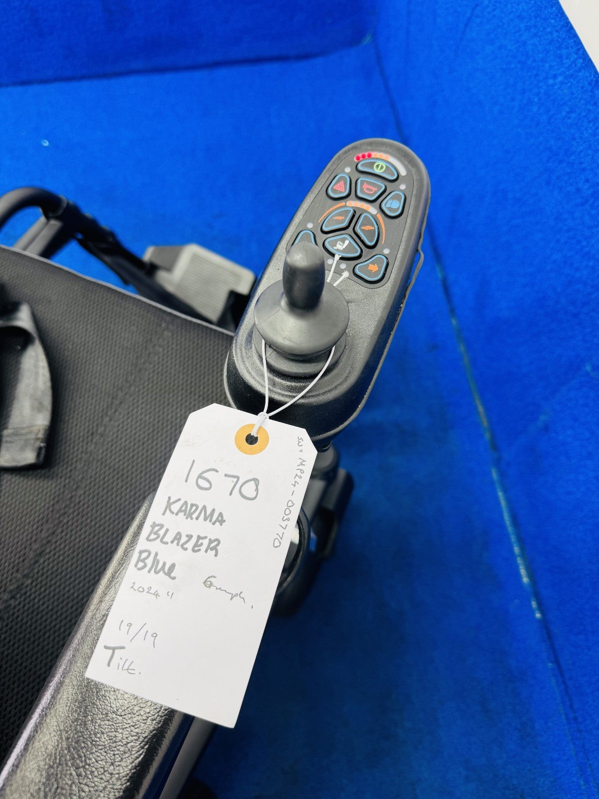 KARMA BLAZER 2 MOBILITY ELECTRIC WHEELCHAIR POWERCHAIR 6 MPH All Terrain 1670