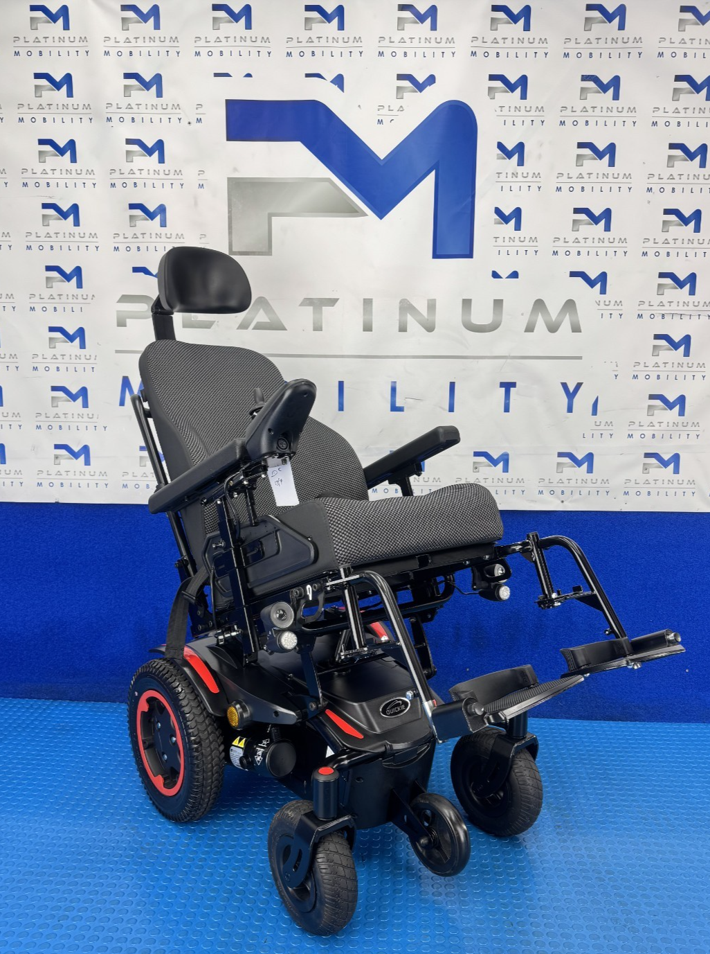 SUNRISE Q200R RWD 6MPH ELECTRIC TILT WHEELCHAIR MOBILITY POWERCHAIR 2415