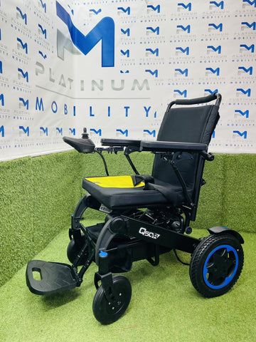 QUICKIE Q50R FOLDING 4MPH TRANSPORTABLE LITHIUM ELECTRIC POWERCHAIR WHEELCHAIR